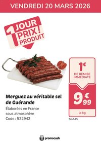 Promocash PROMO merguez
