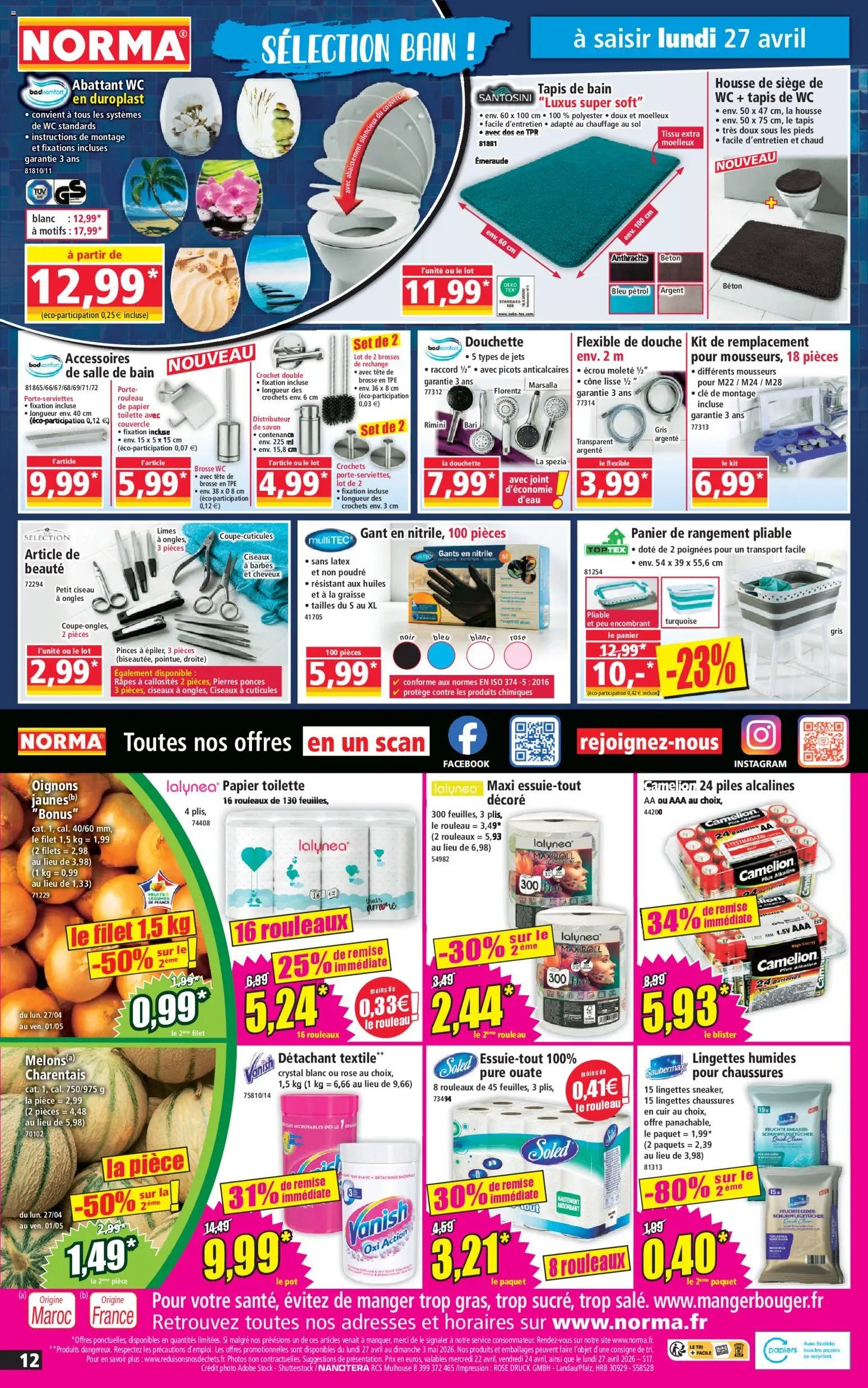 Norma catalogue (2026-04-22 - 2026-04-28)