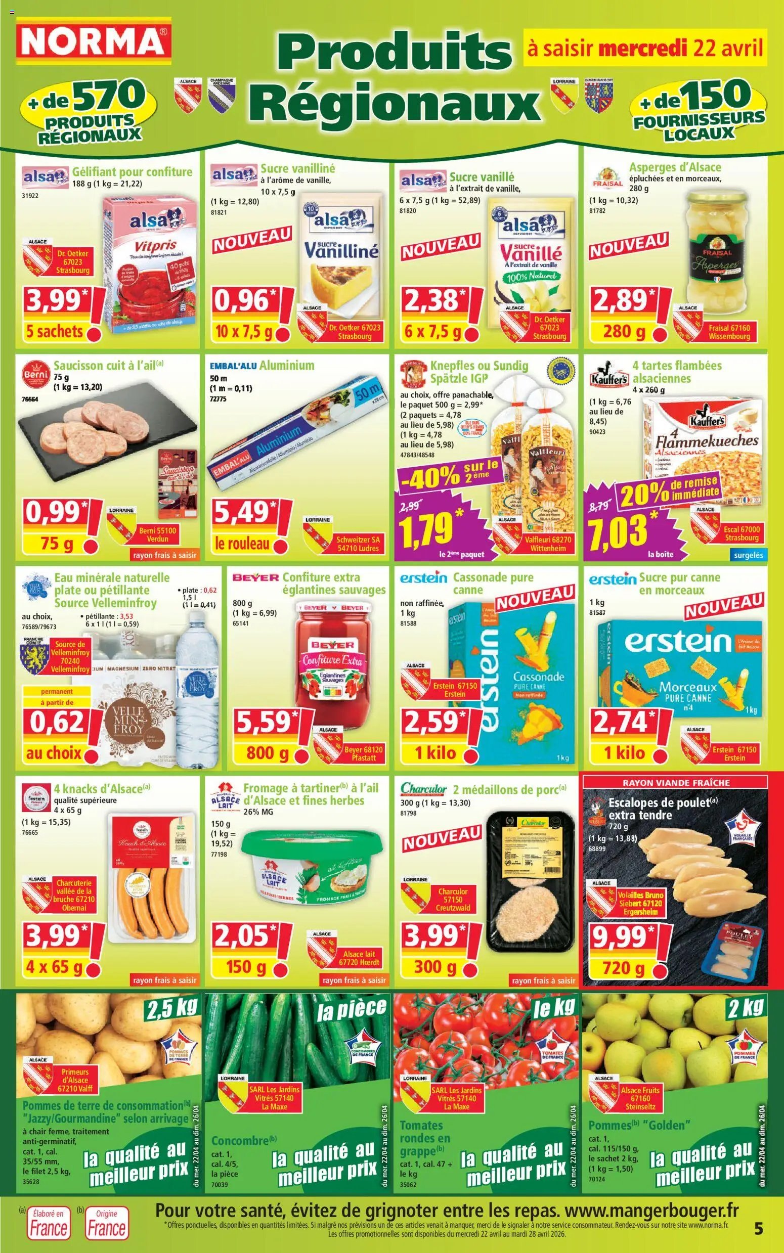 Norma catalogue (2026-04-22 - 2026-04-28)