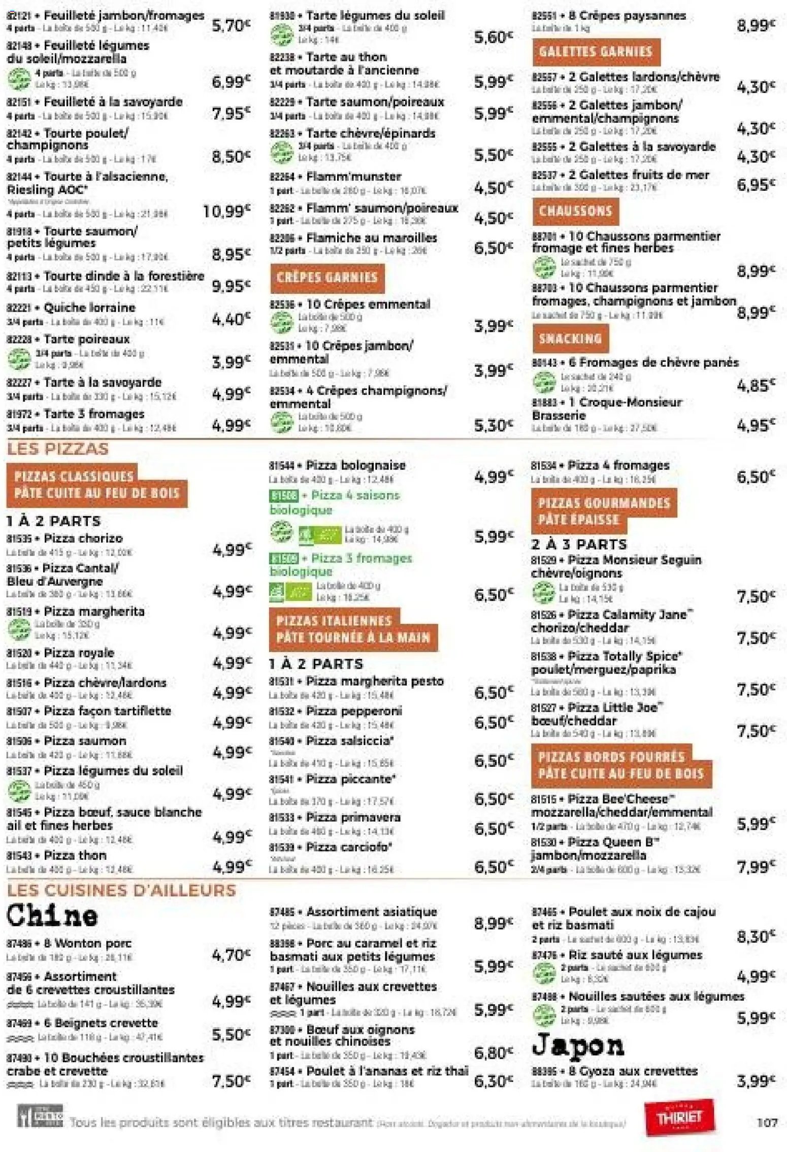 Thiriet - Catalogue Livraison  (2025-11-25 - 2025-12-31)
