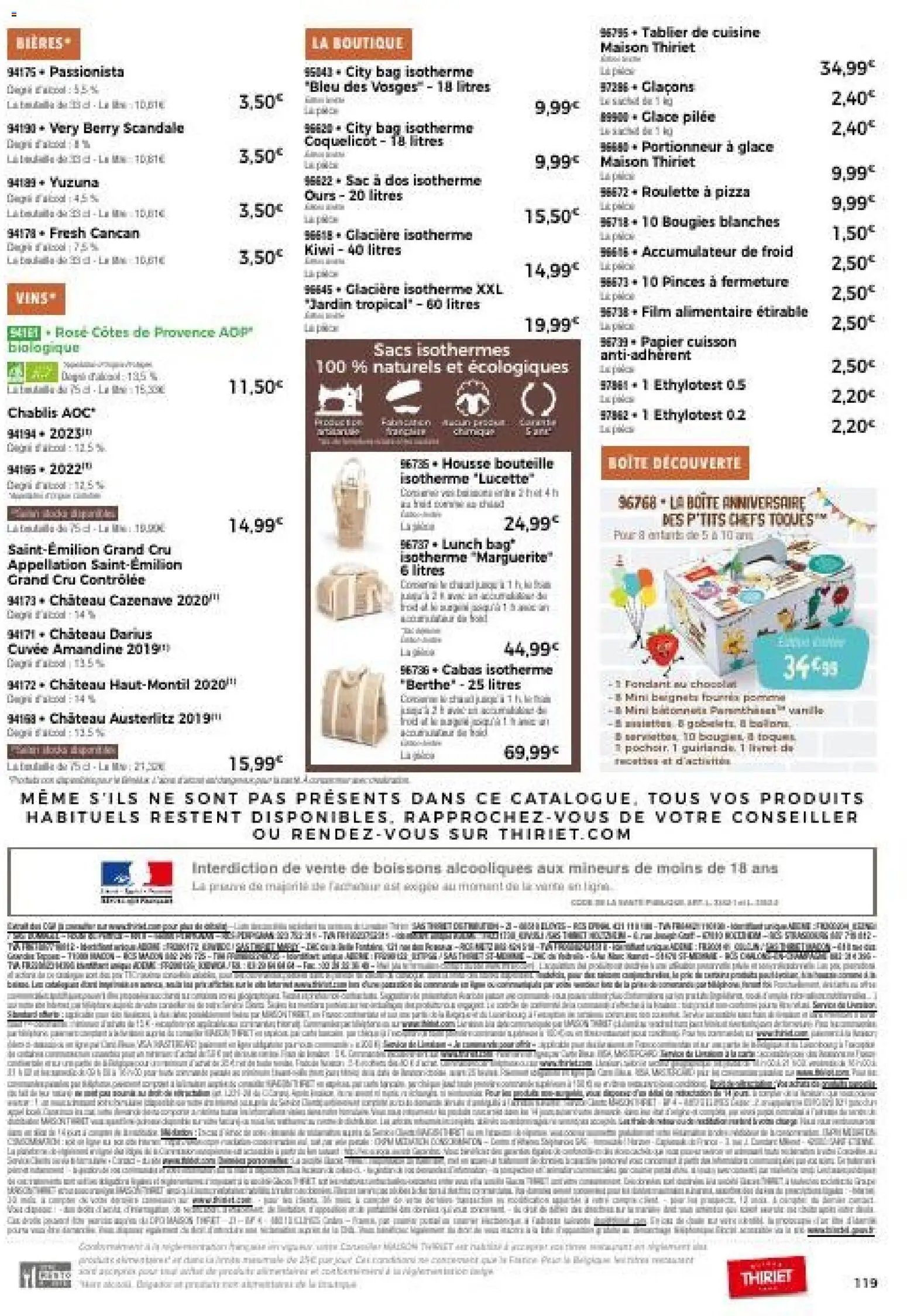 Thiriet - Catalogue Livraison  (2025-11-25 - 2025-12-31)