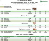 Promocash Opportunités Marée