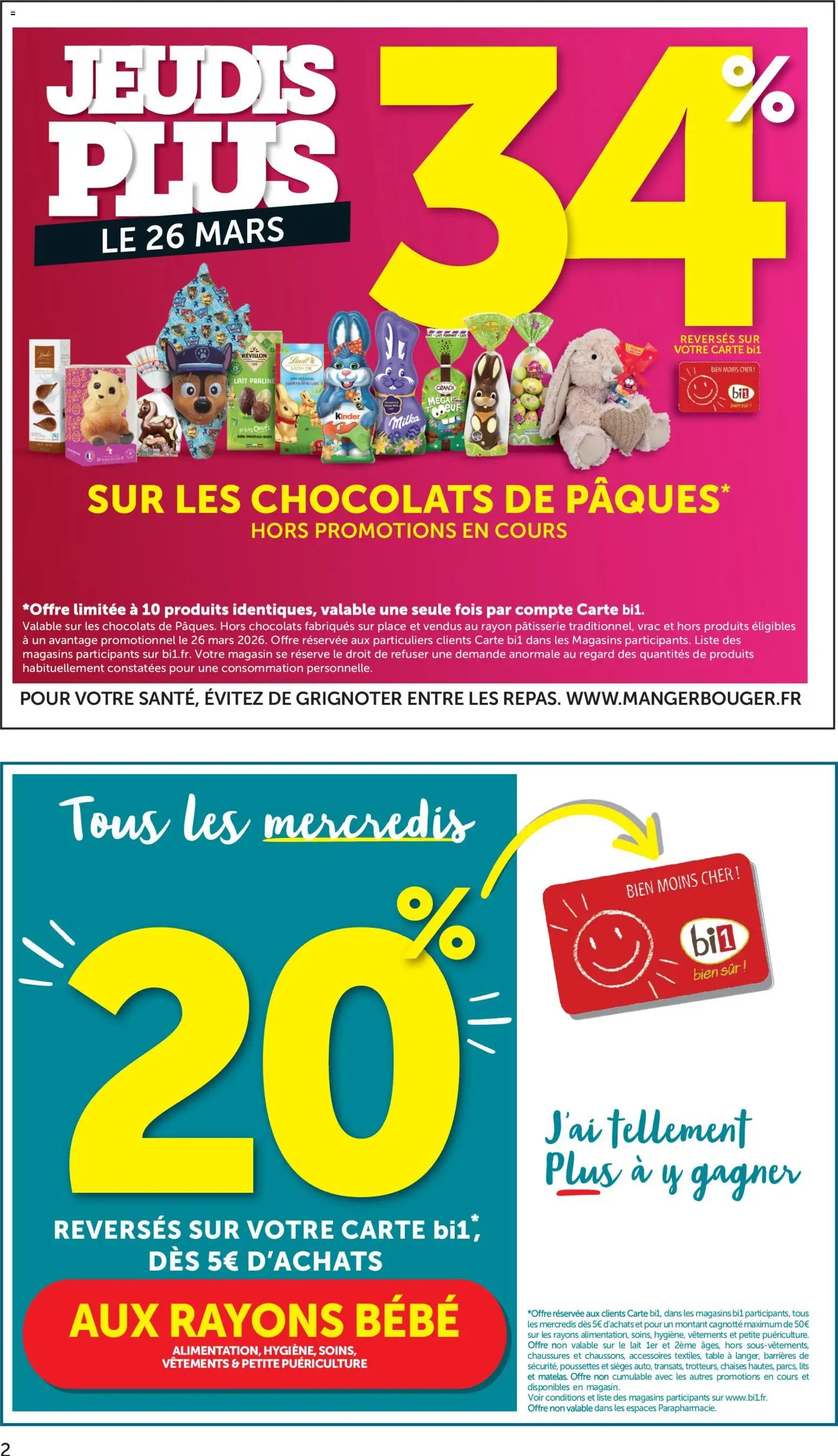 bi1 Catalogue Pâques à prix bas