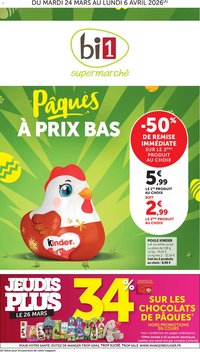 bi1 Catalogue Pâques à prix bas
