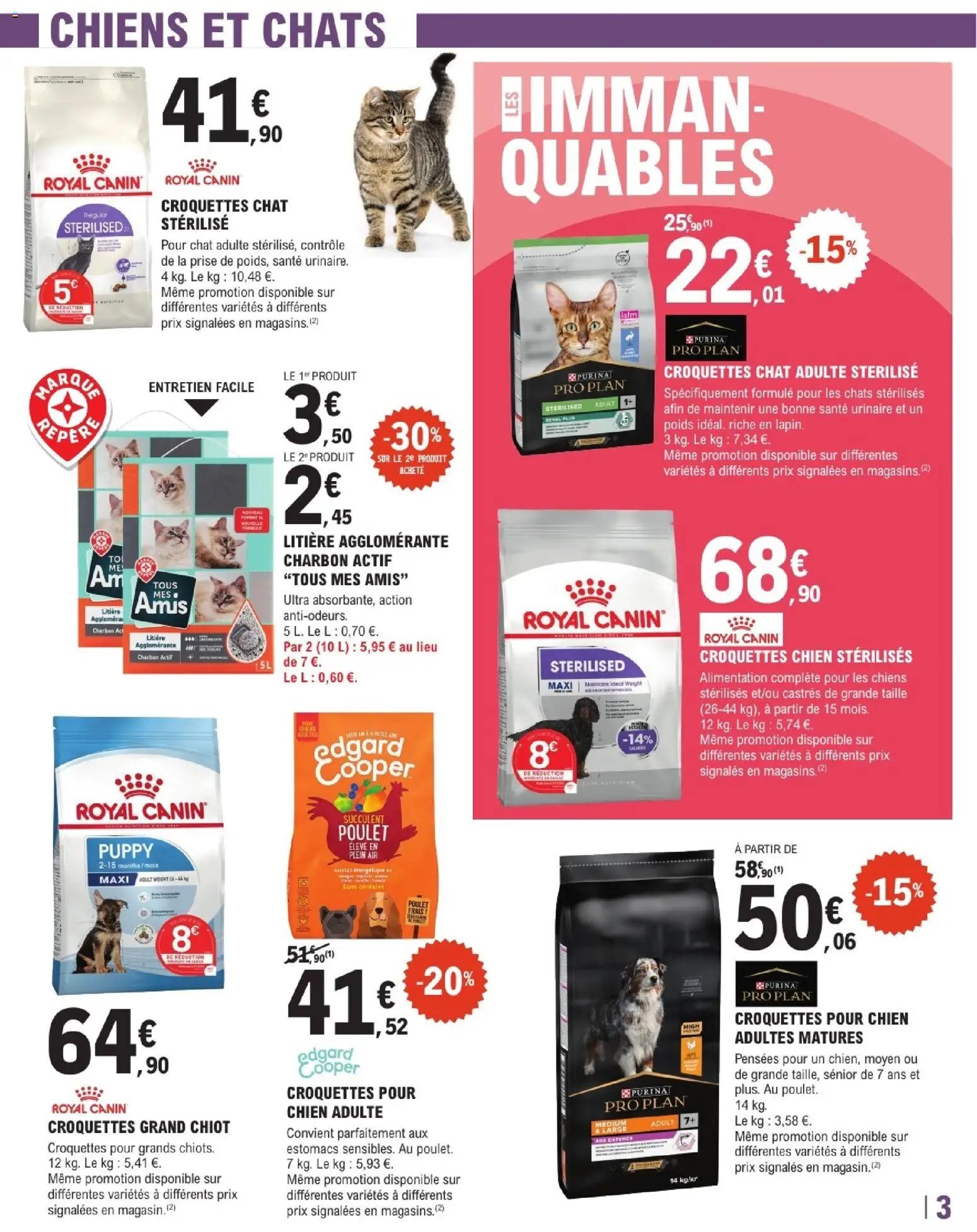 Brico E.Leclerc catalogue Trafic animalerie 