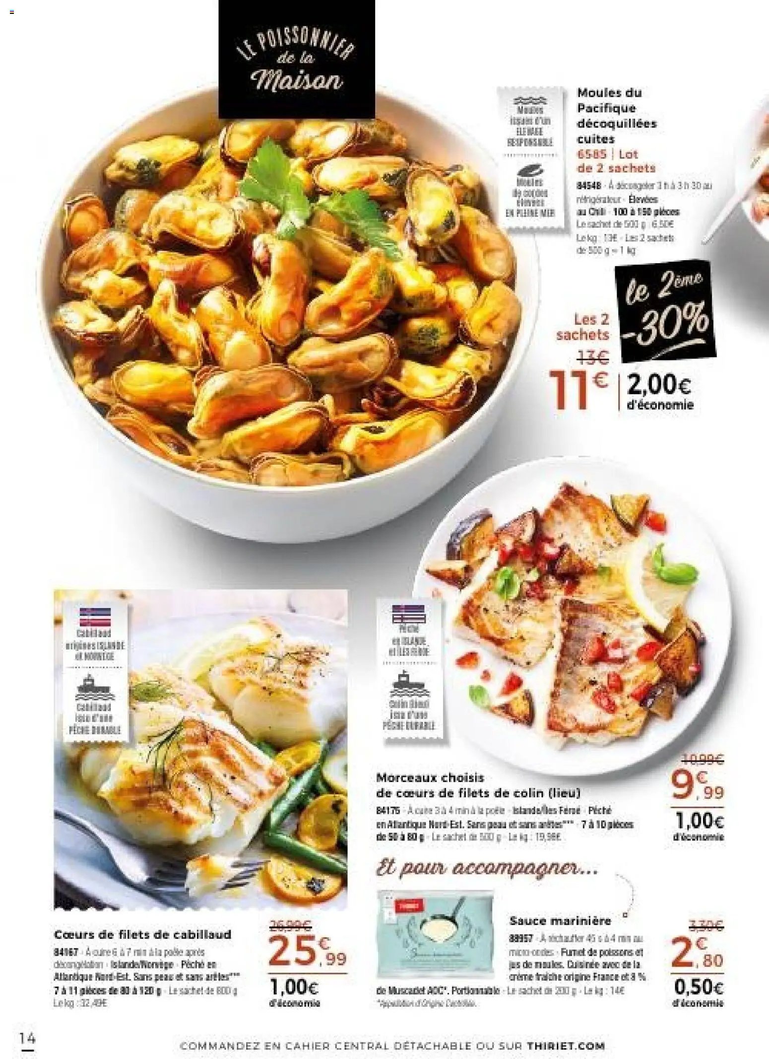 Thiriet Catalogue livraison à domicile 