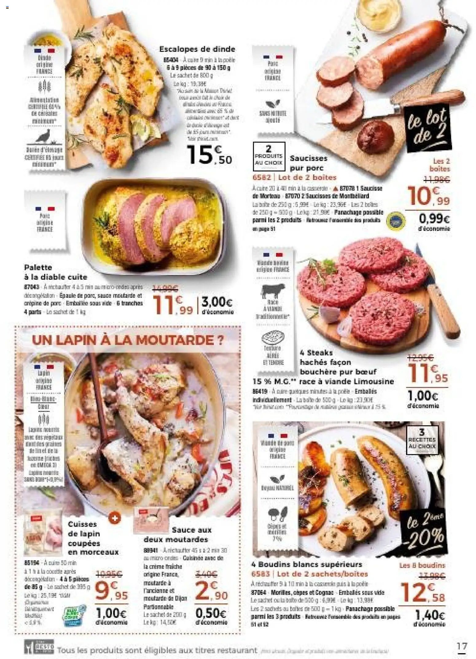 Thiriet Catalogue livraison à domicile 