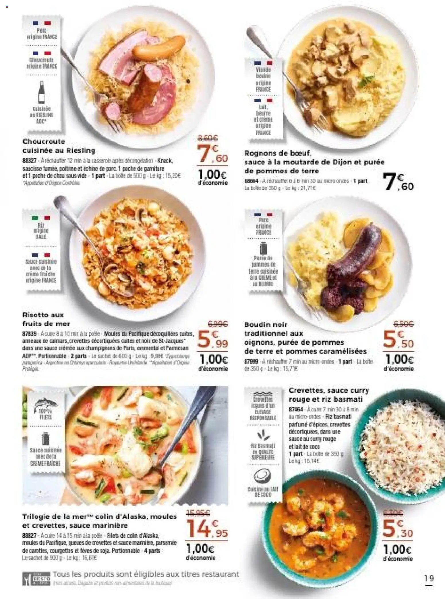 Thiriet Catalogue livraison à domicile 