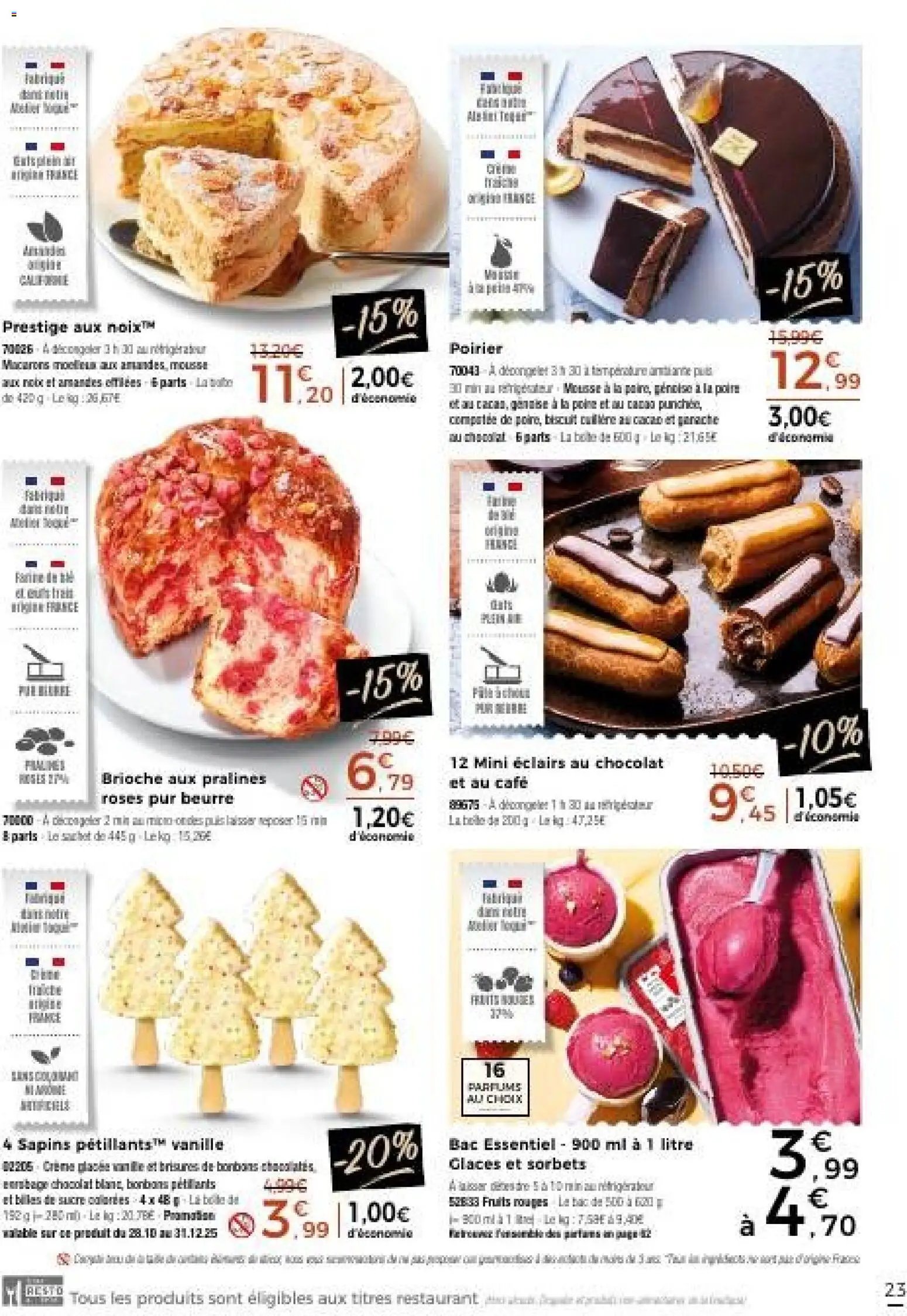 Thiriet Catalogue livraison à domicile 