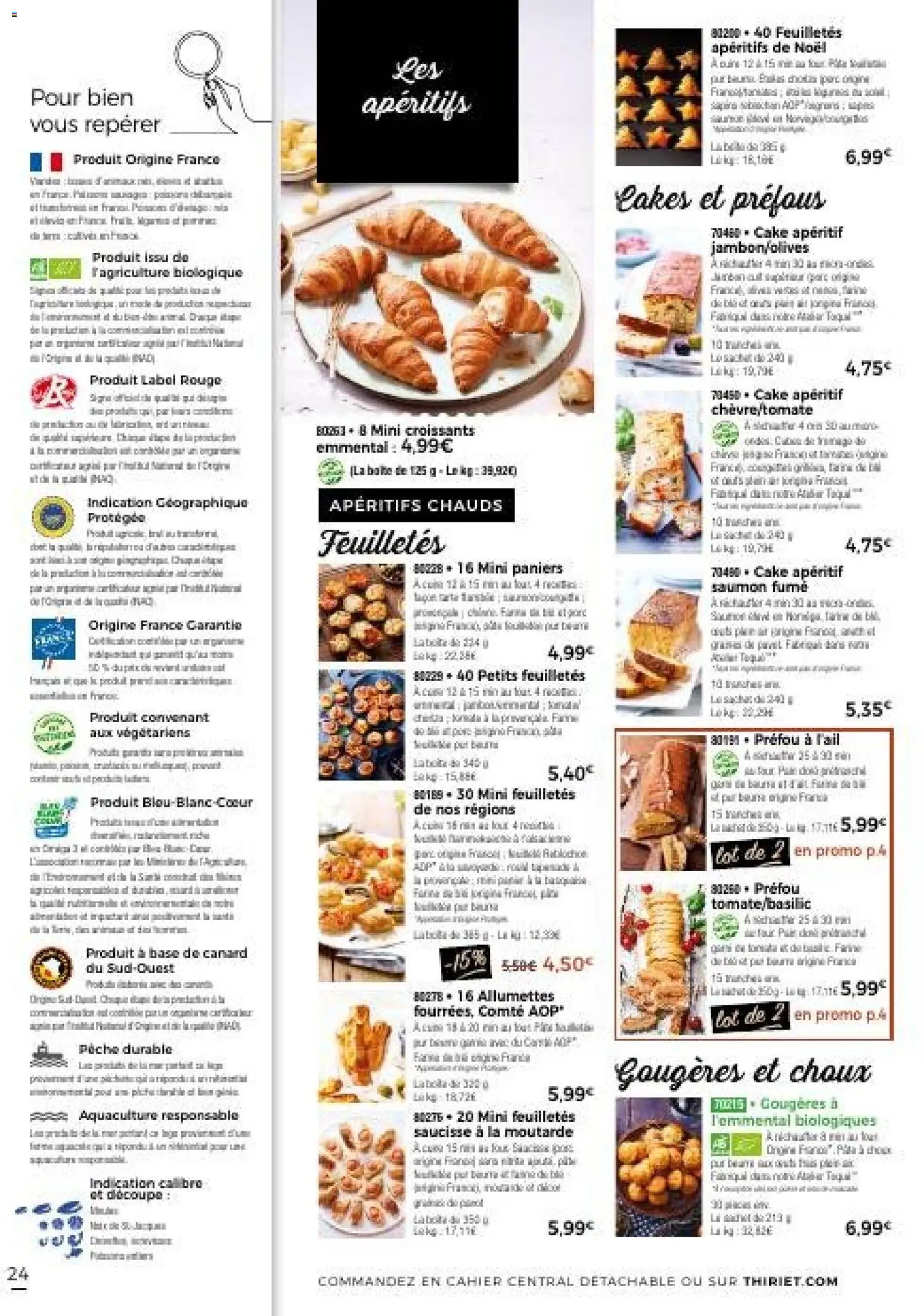 Thiriet Catalogue livraison à domicile 