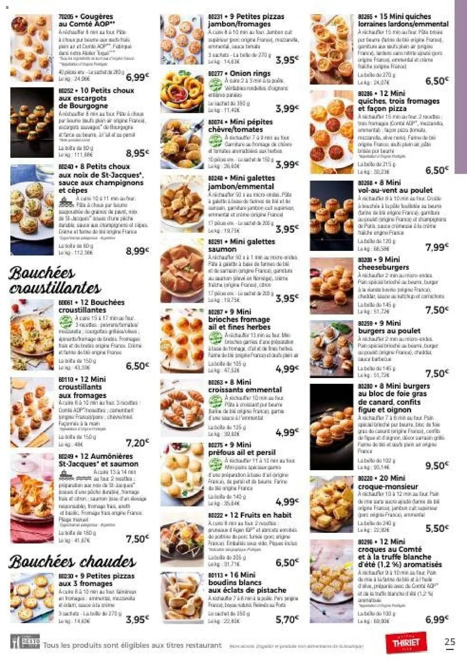 Thiriet Catalogue livraison à domicile 