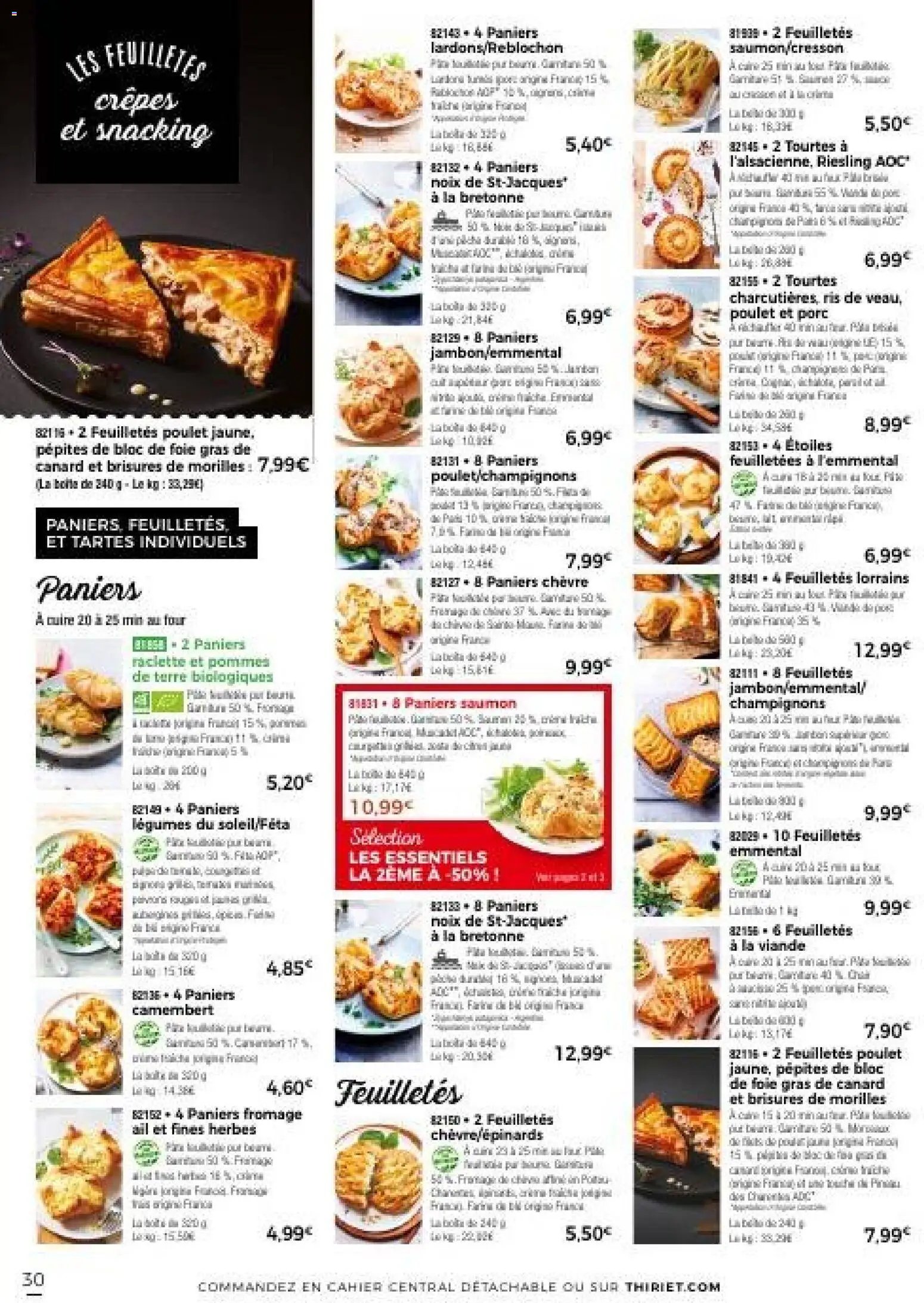 Thiriet Catalogue livraison à domicile 