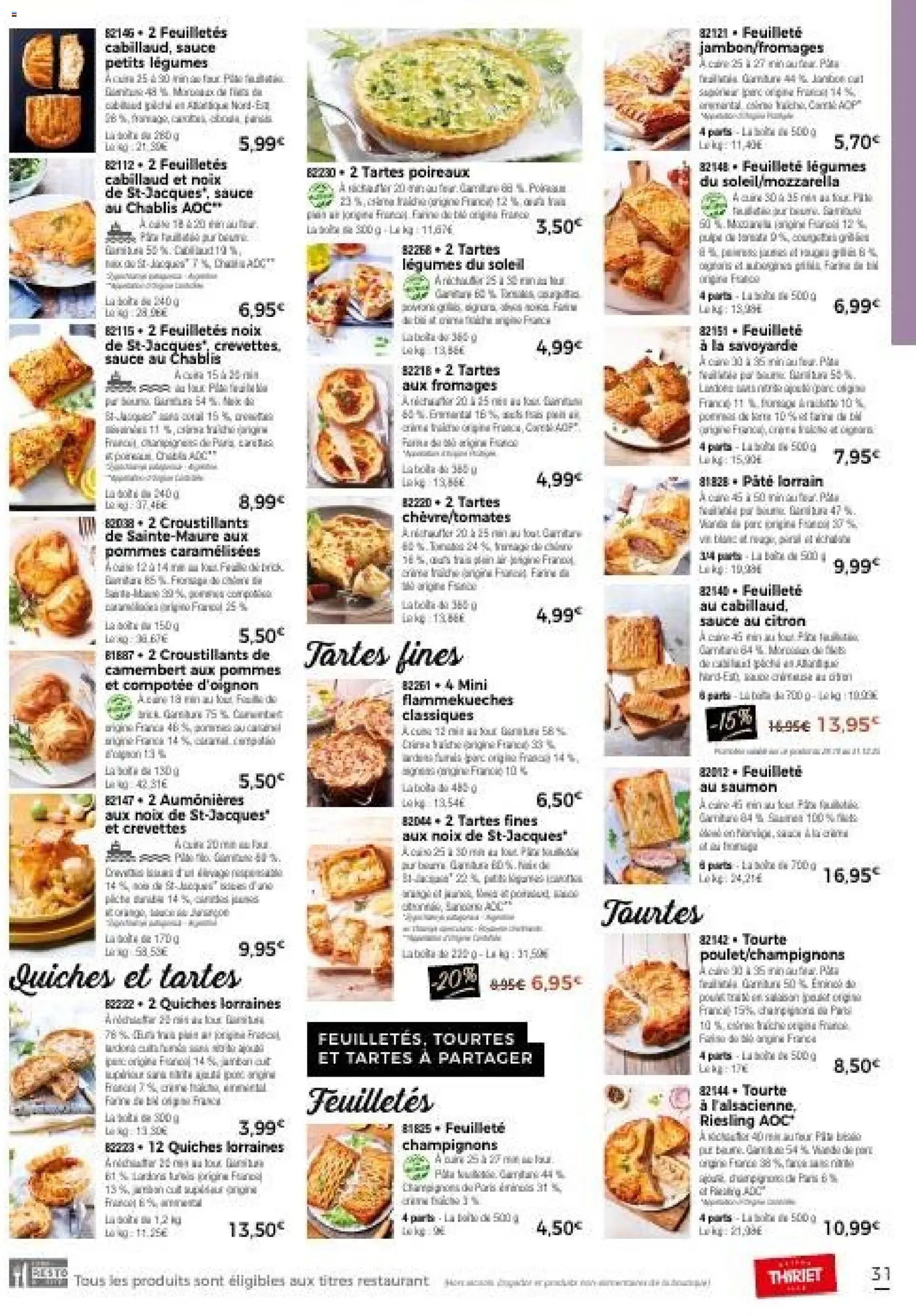 Thiriet Catalogue livraison à domicile 