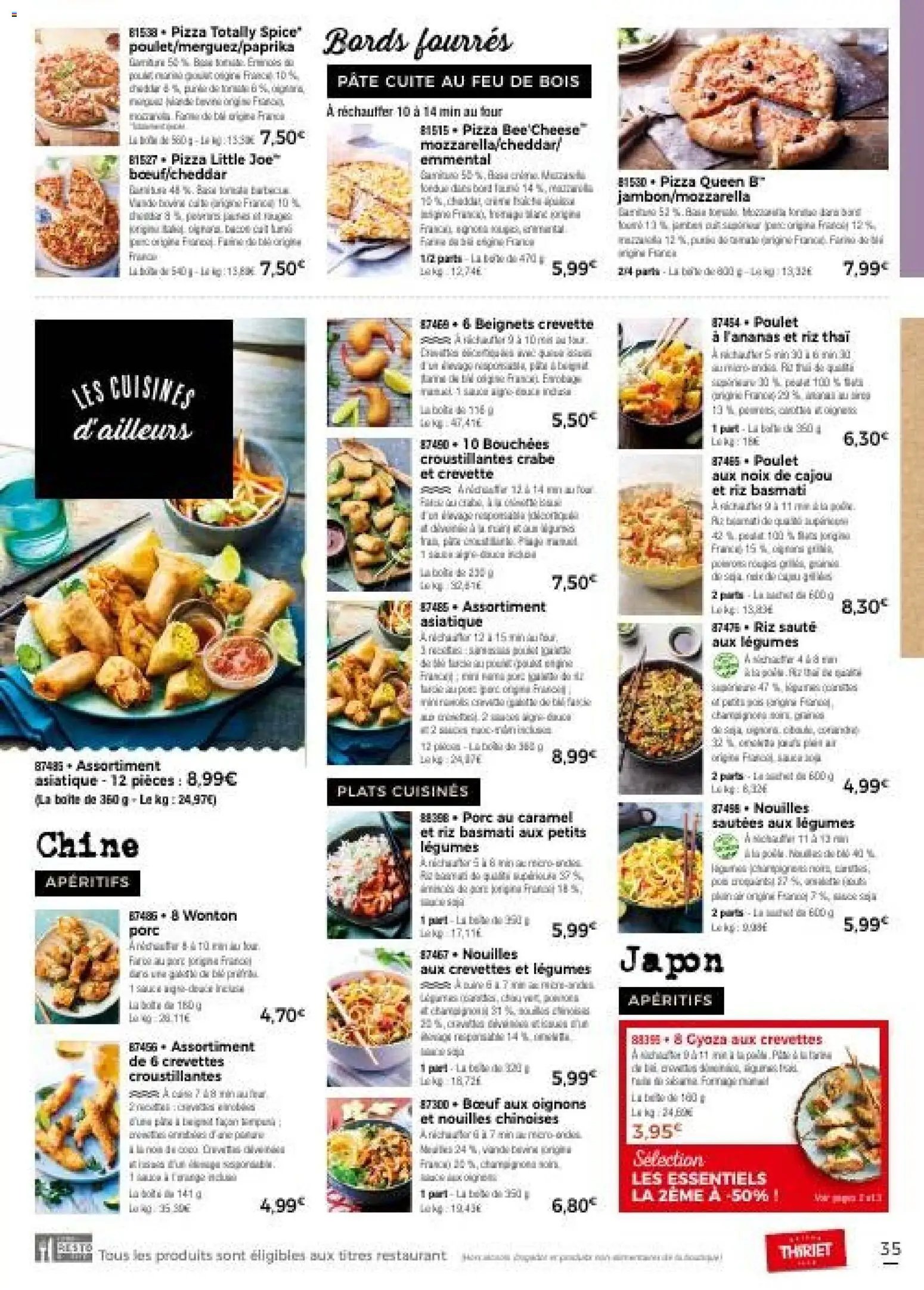 Thiriet Catalogue livraison à domicile 