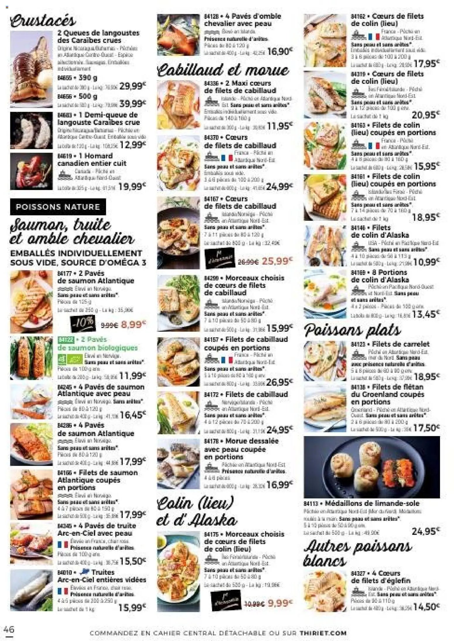 Thiriet Catalogue livraison à domicile 