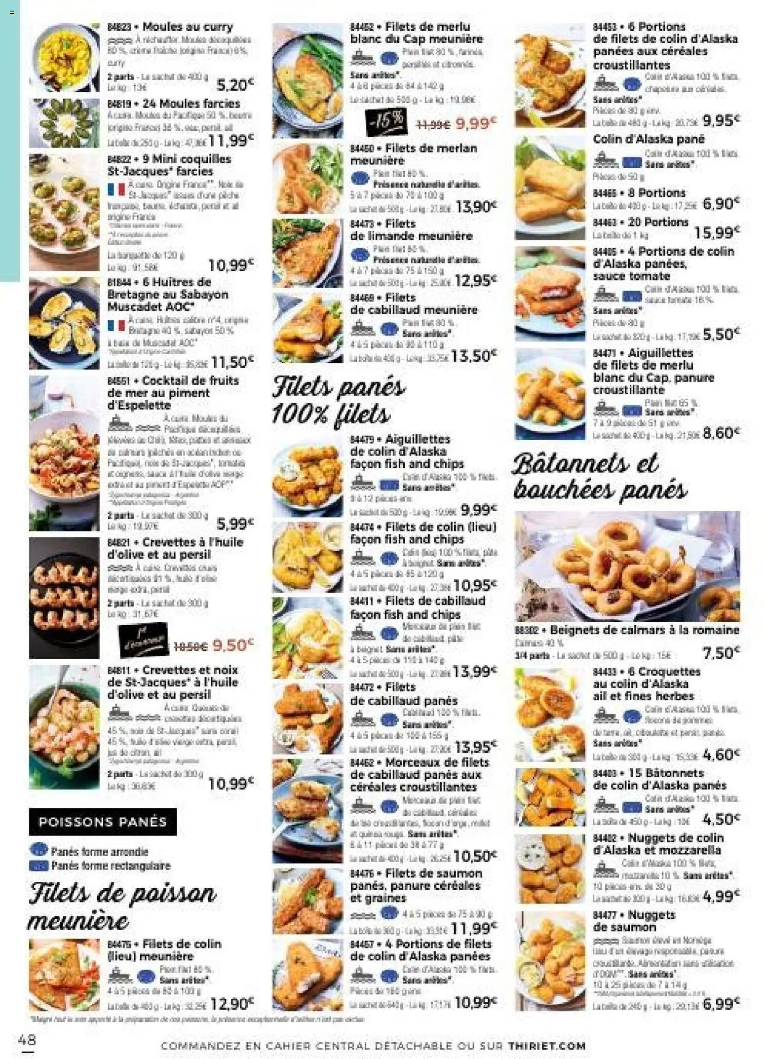 Thiriet Catalogue livraison à domicile 