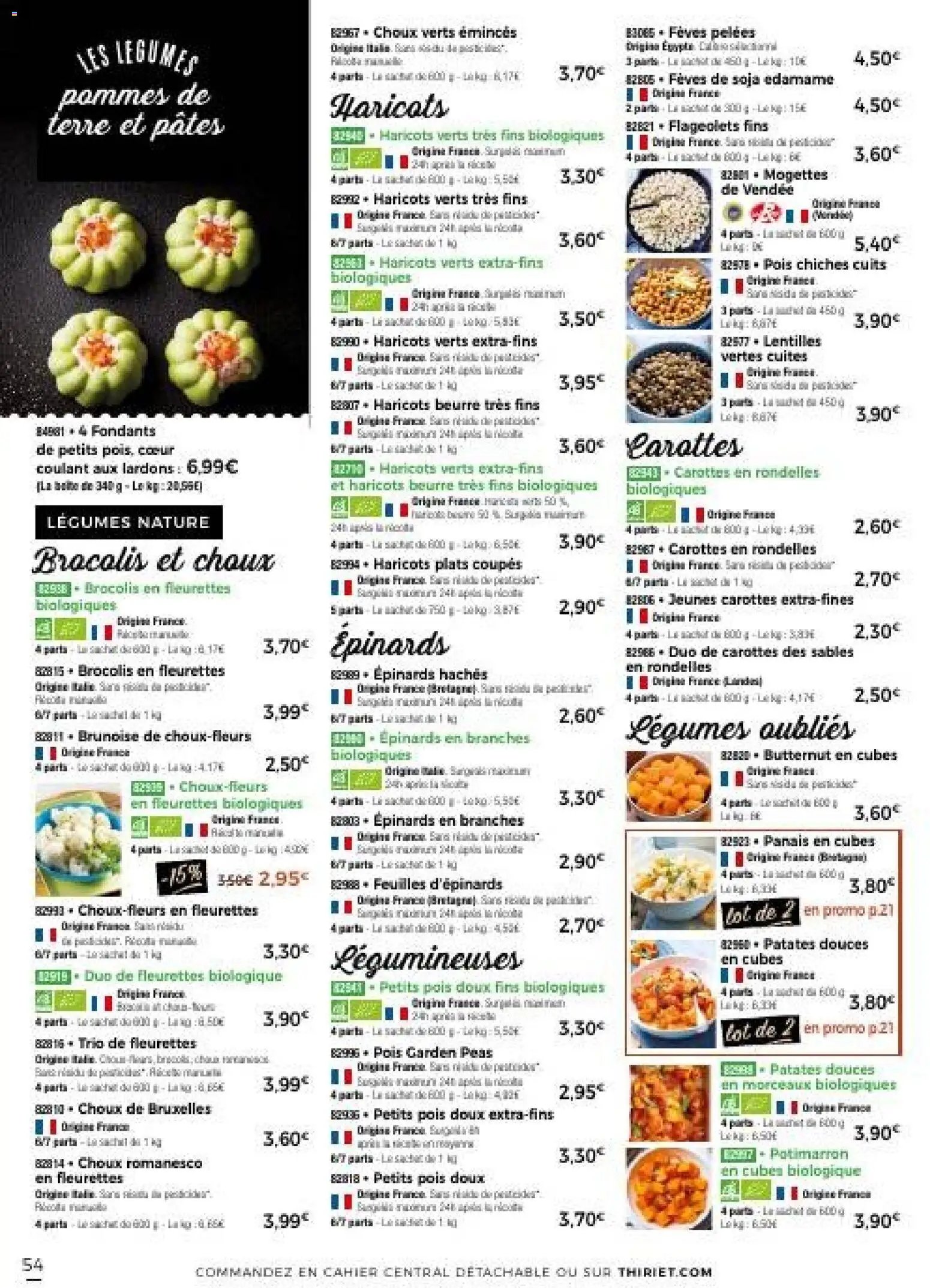 Thiriet Catalogue livraison à domicile 