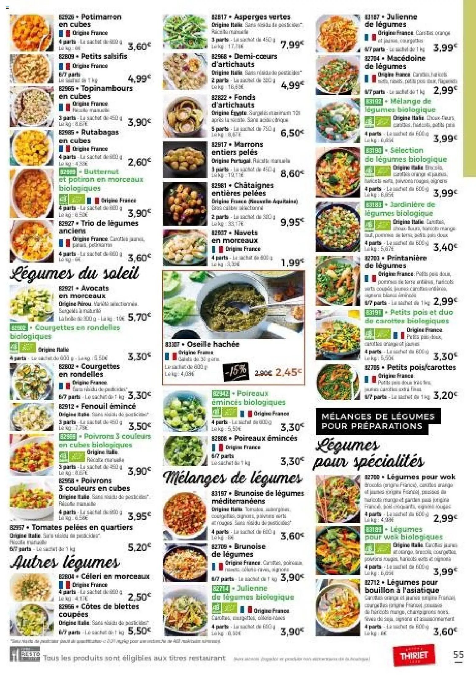 Thiriet Catalogue livraison à domicile 