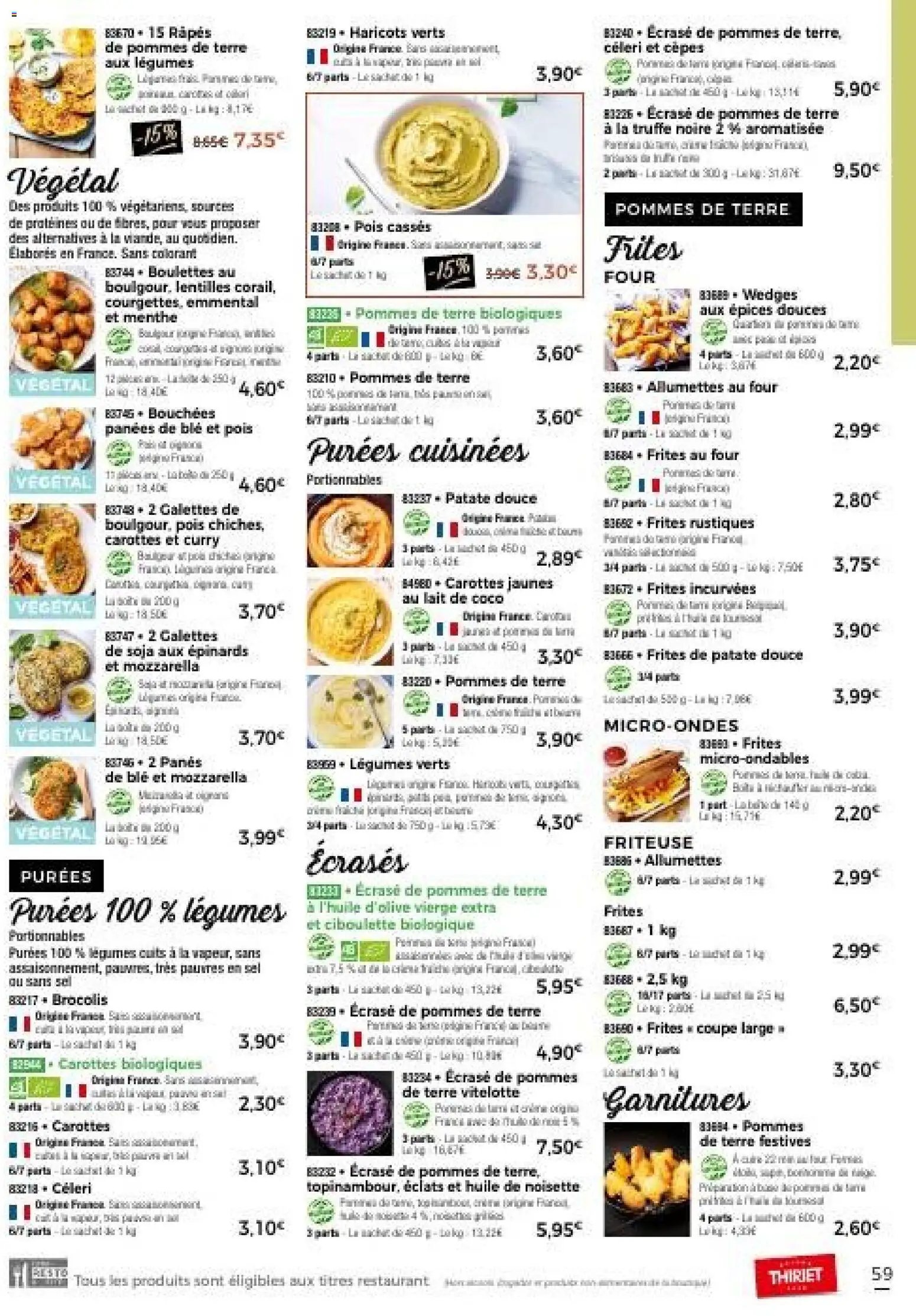 Thiriet Catalogue livraison à domicile 
