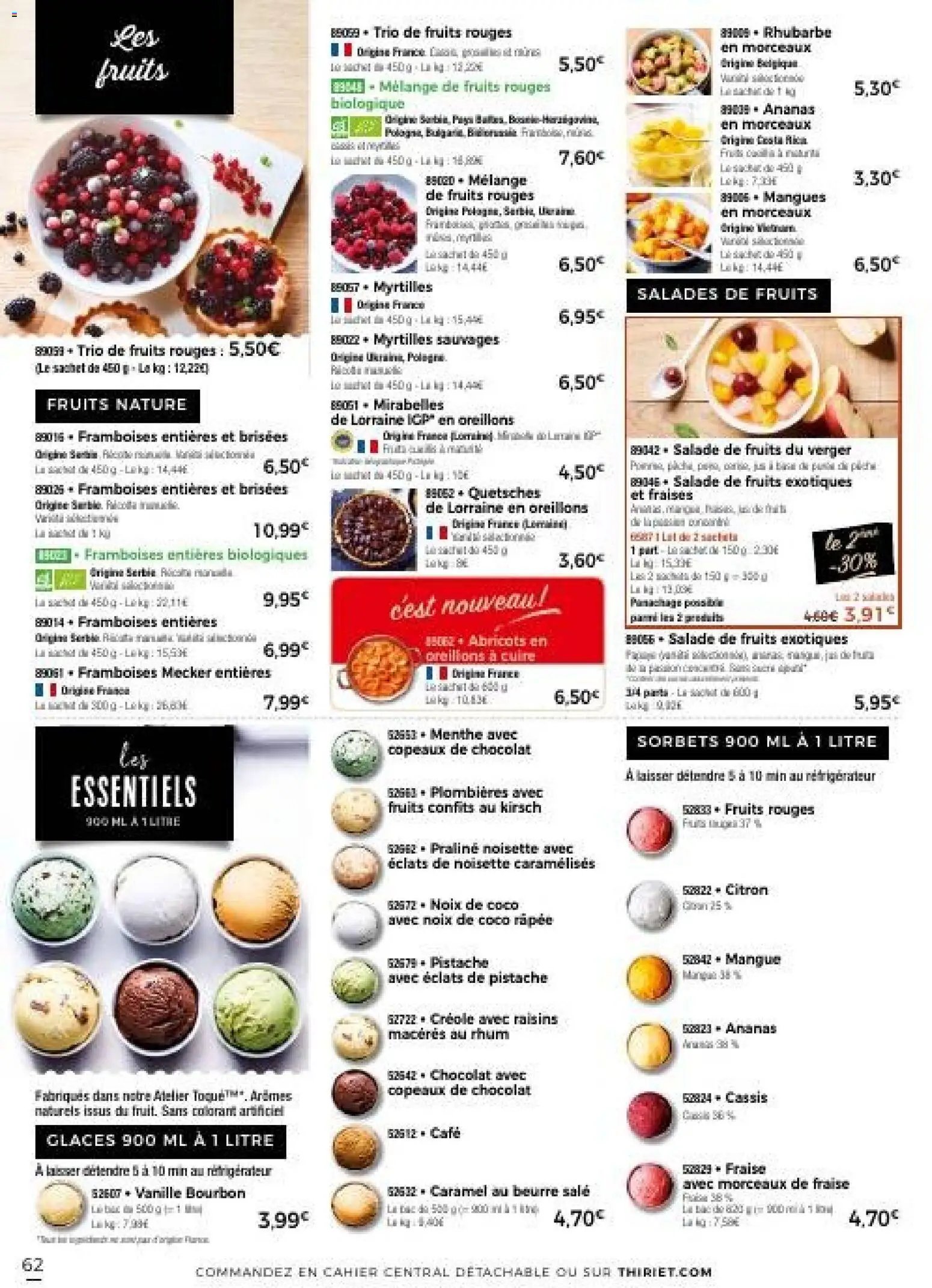 Thiriet Catalogue livraison à domicile 