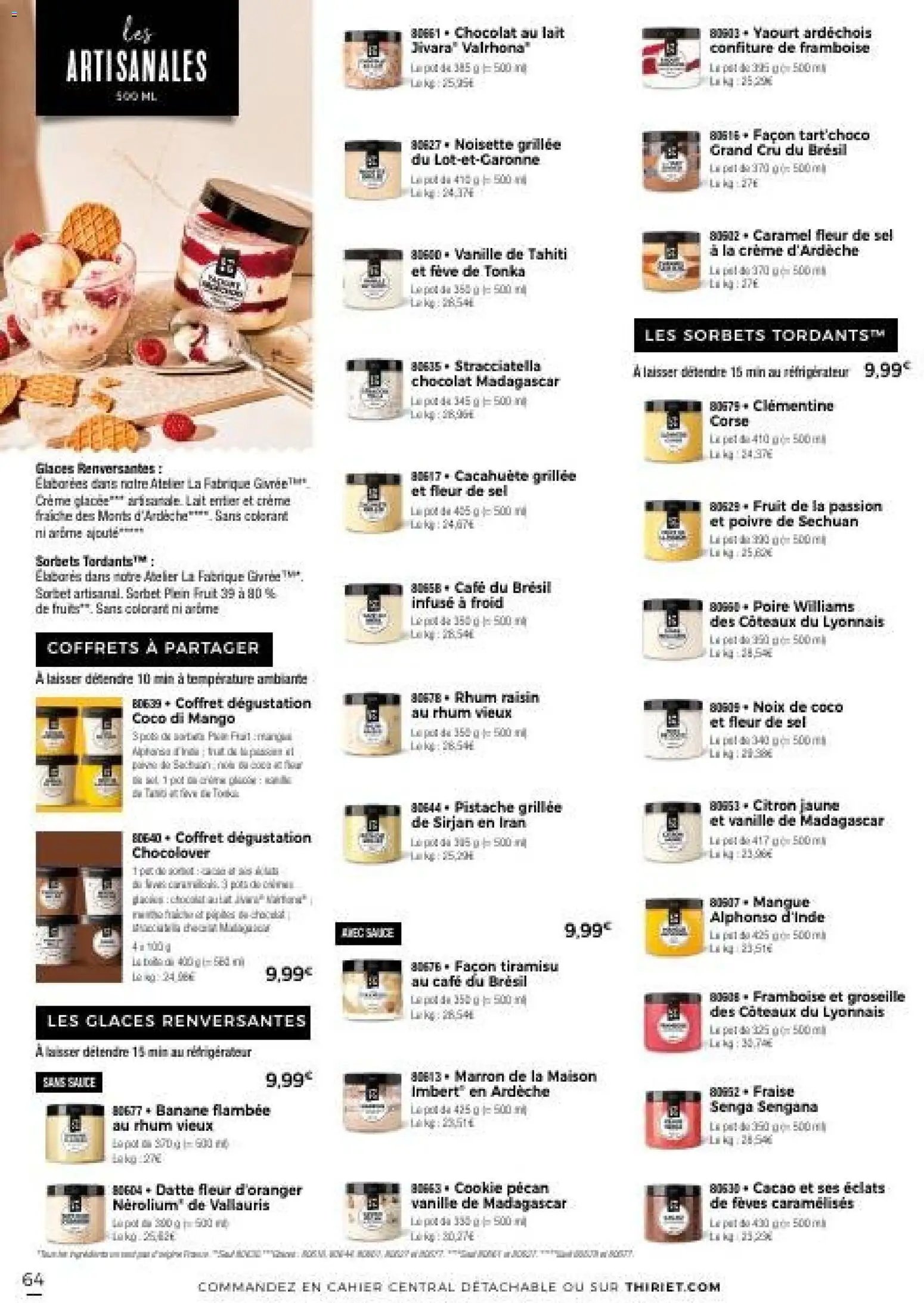 Thiriet Catalogue livraison à domicile 