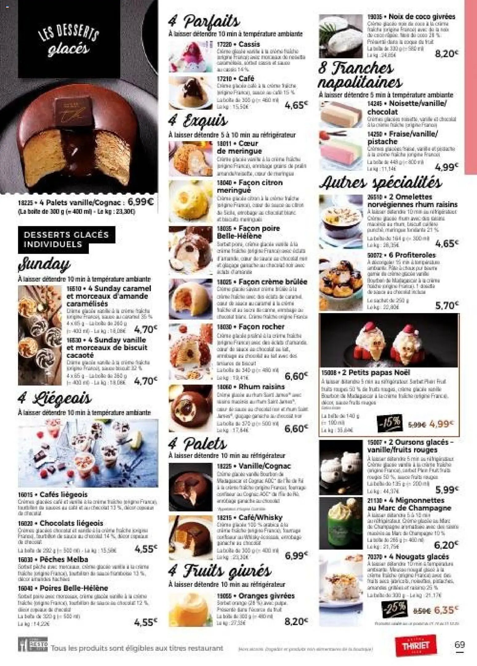 Thiriet Catalogue livraison à domicile 