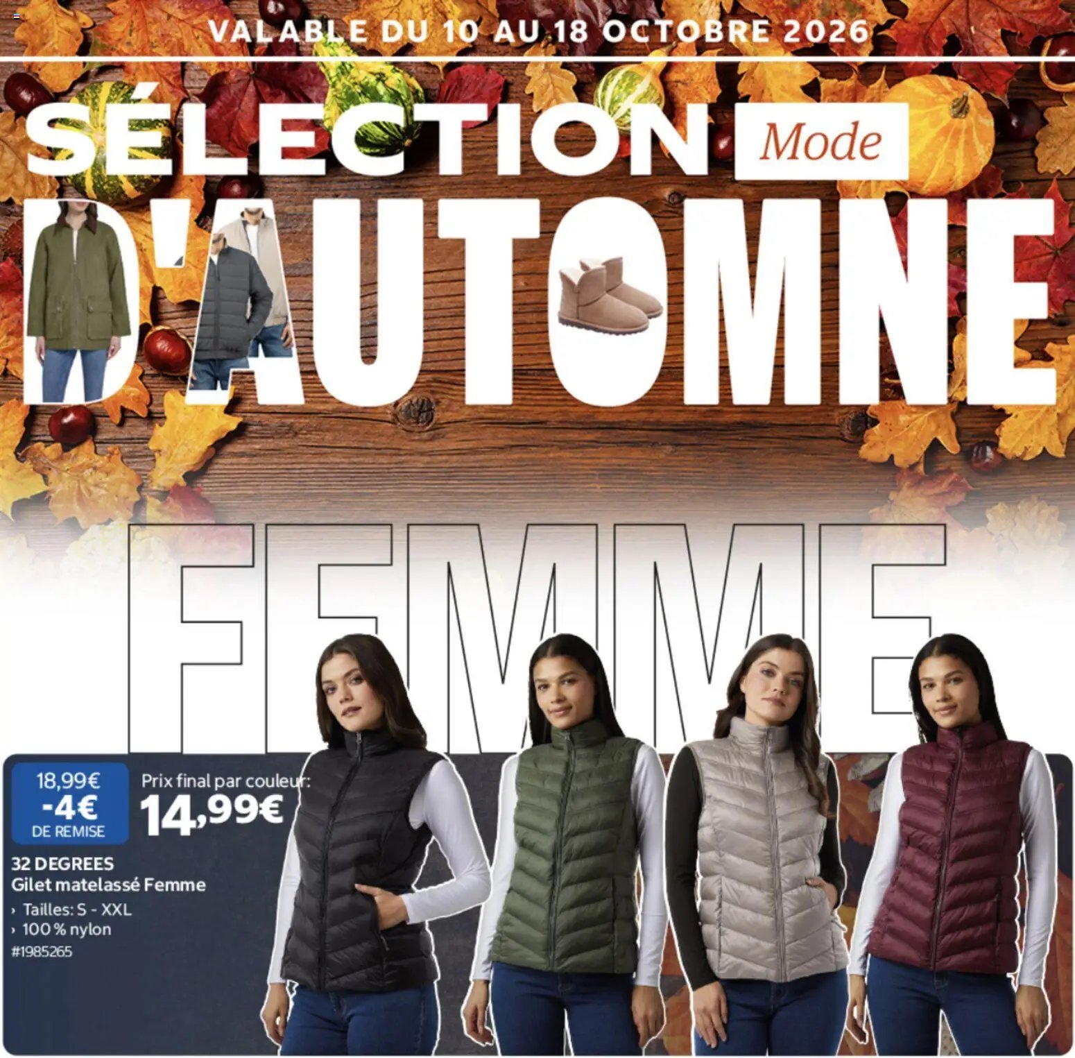 Costco Sélection Mode D'Automne