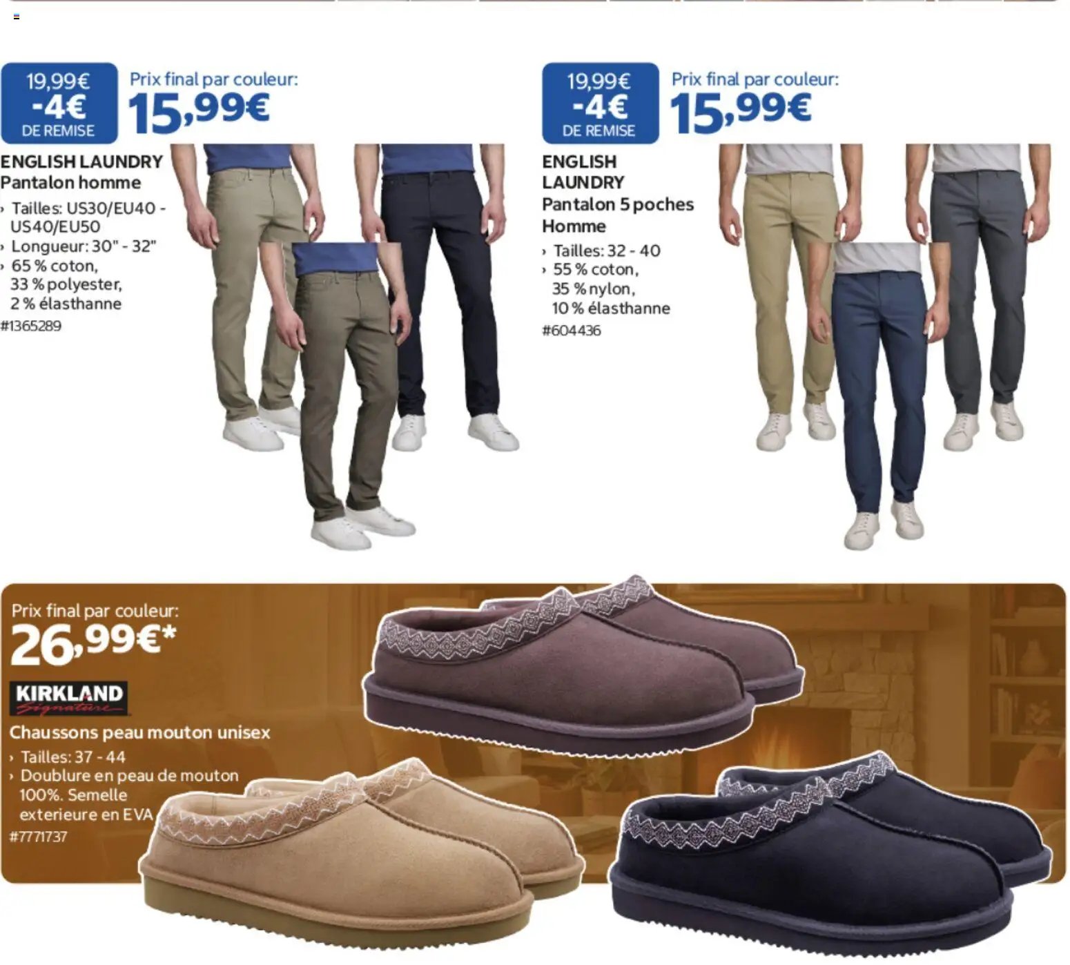 Costco Sélection Mode D'Automne