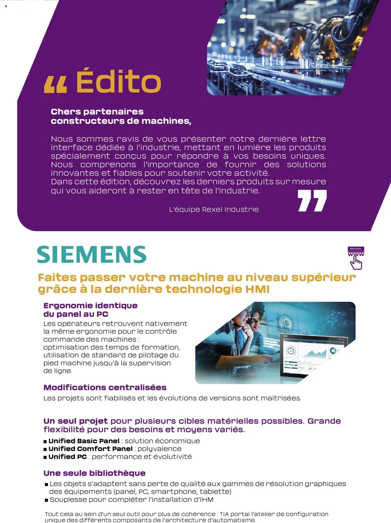 Rexel - Brochure industrie