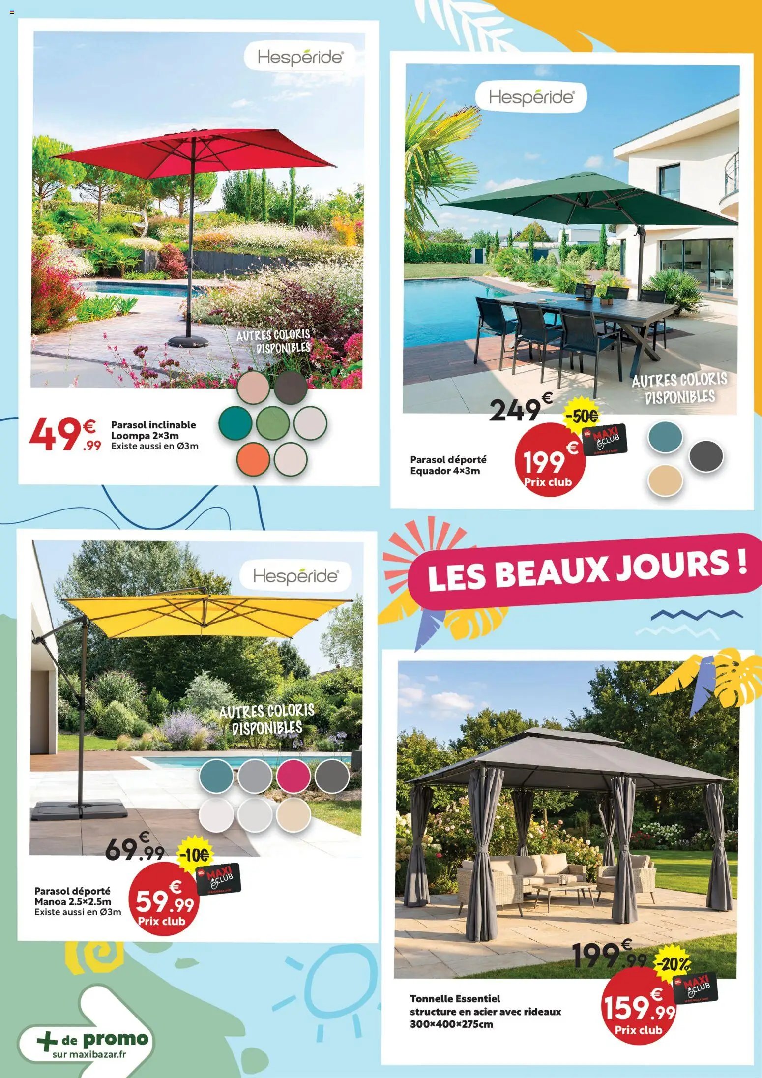 Maxi Bazar Catalogue Maxi Bazar "ÉTÉ