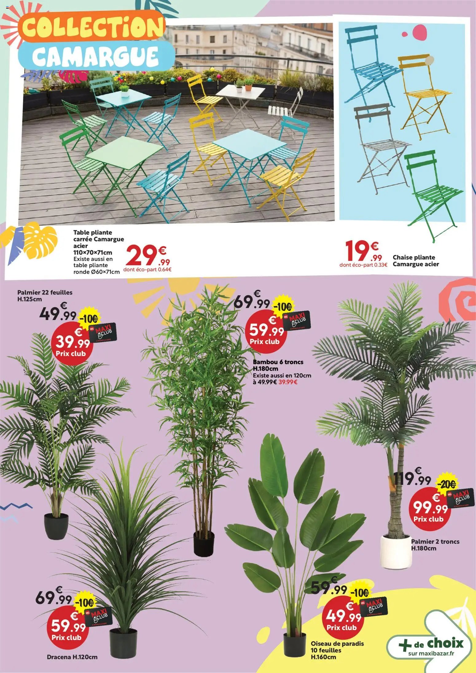 Maxi Bazar Catalogue Maxi Bazar "ÉTÉ