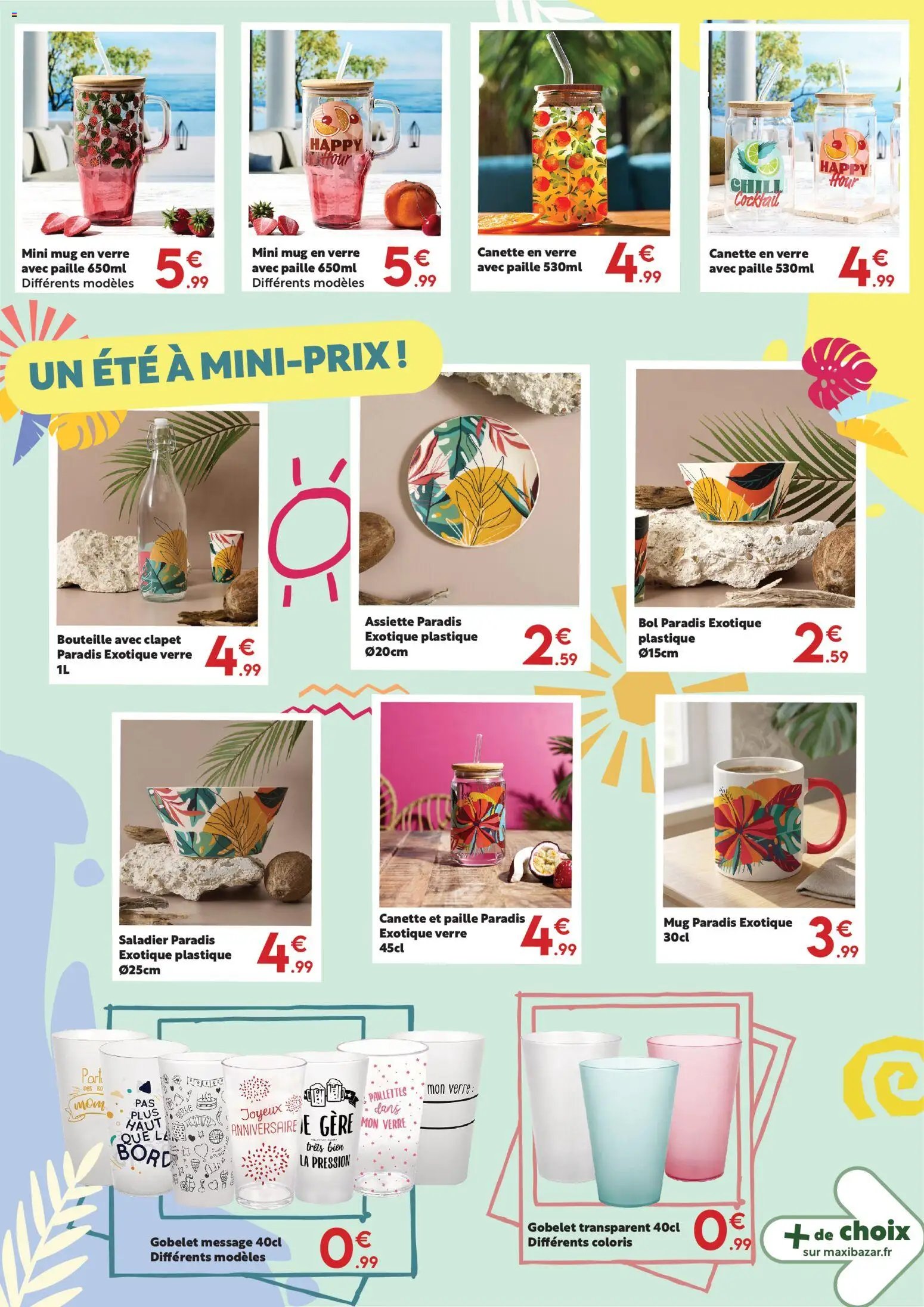 Maxi Bazar Catalogue Maxi Bazar "ÉTÉ