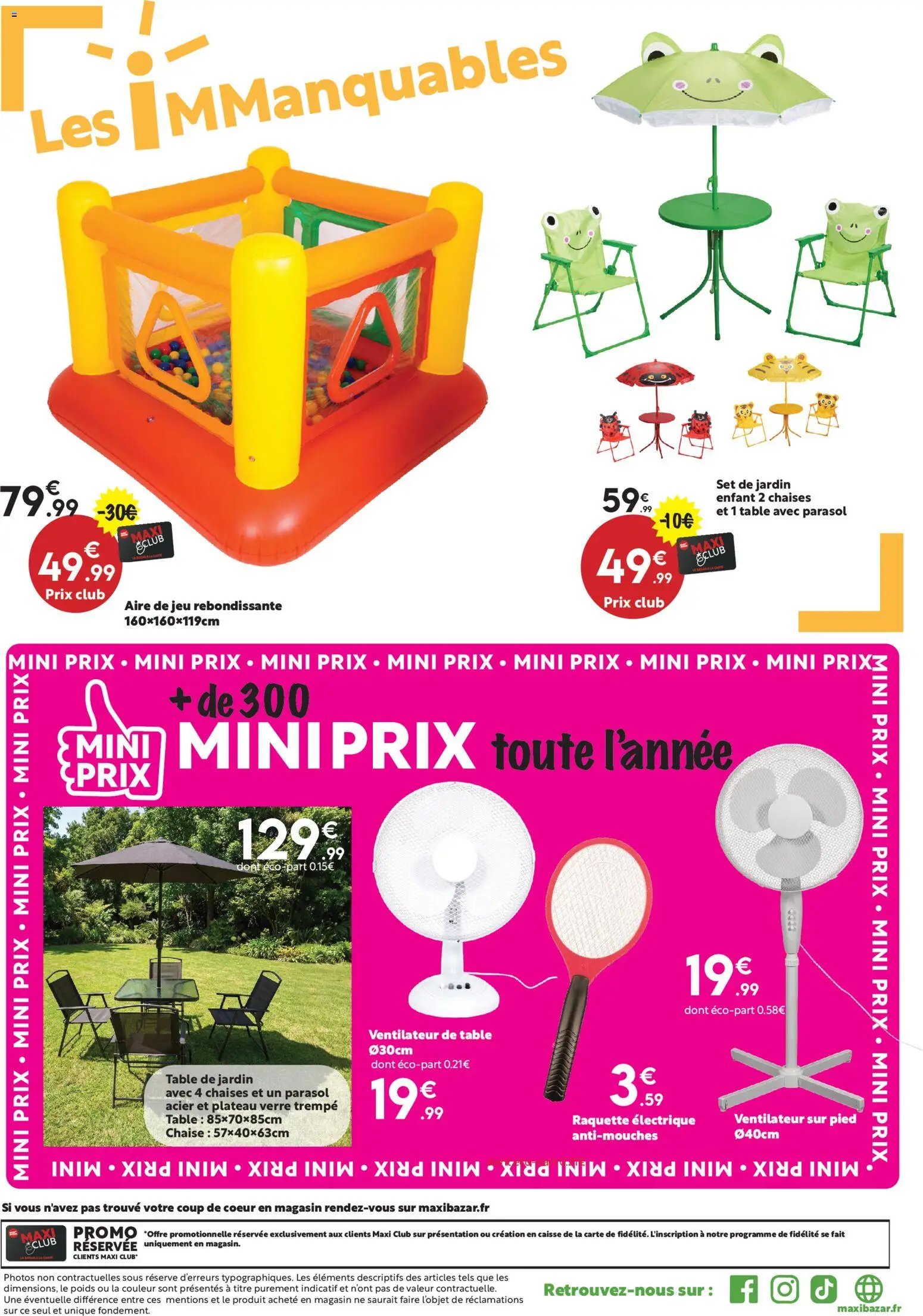Maxi Bazar Catalogue Maxi Bazar "ÉTÉ