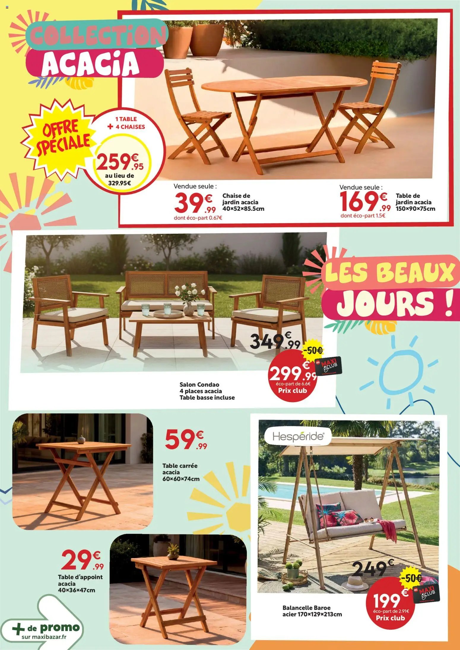 Maxi Bazar Catalogue Maxi Bazar "ÉTÉ