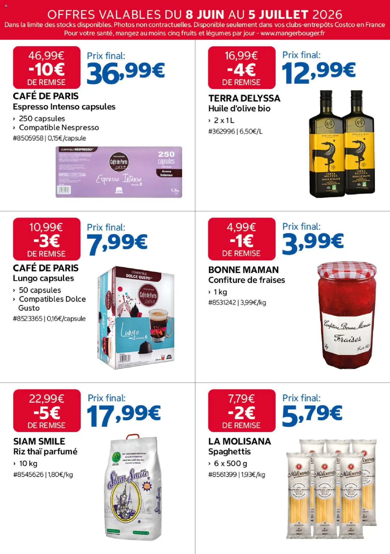 Costco catalogue
