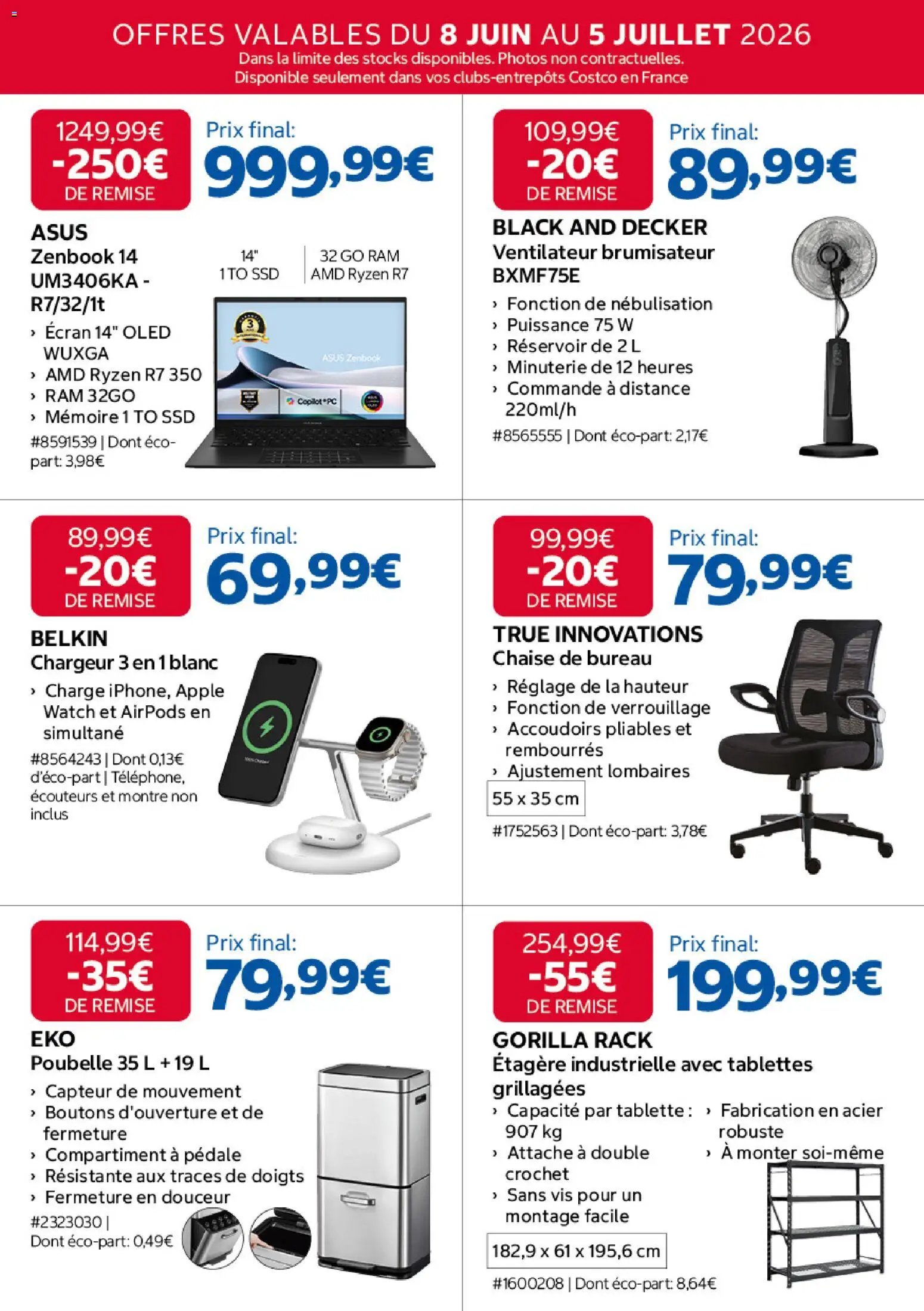 Costco catalogue