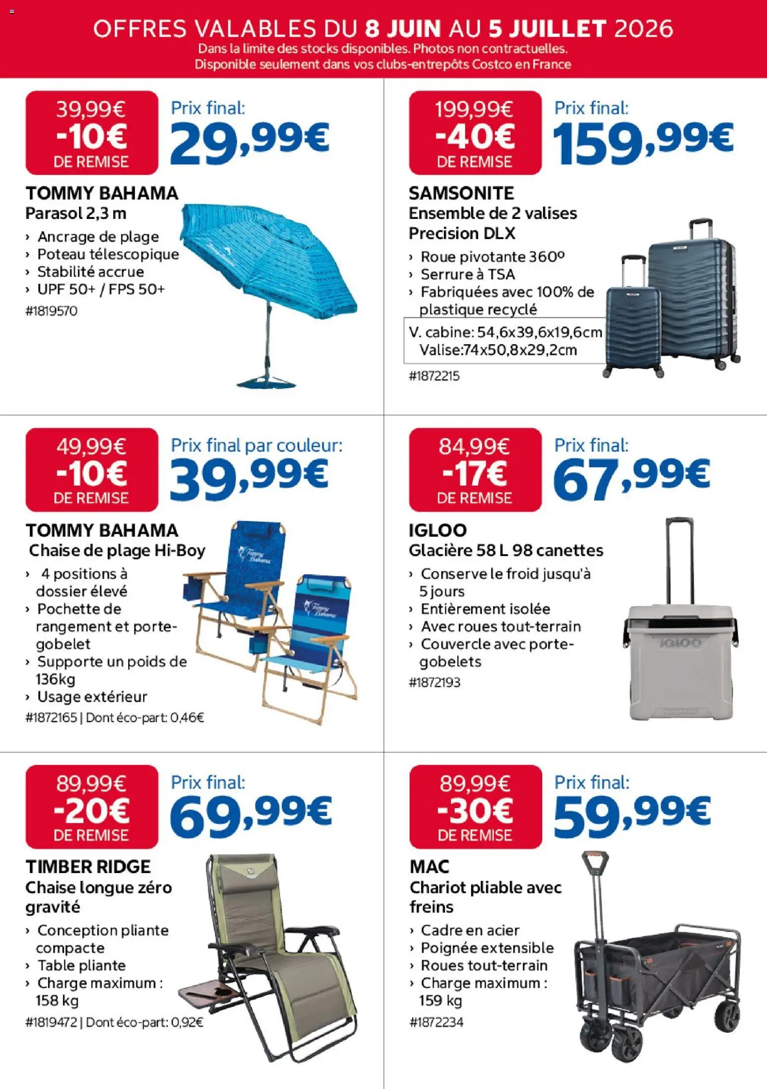 Costco catalogue