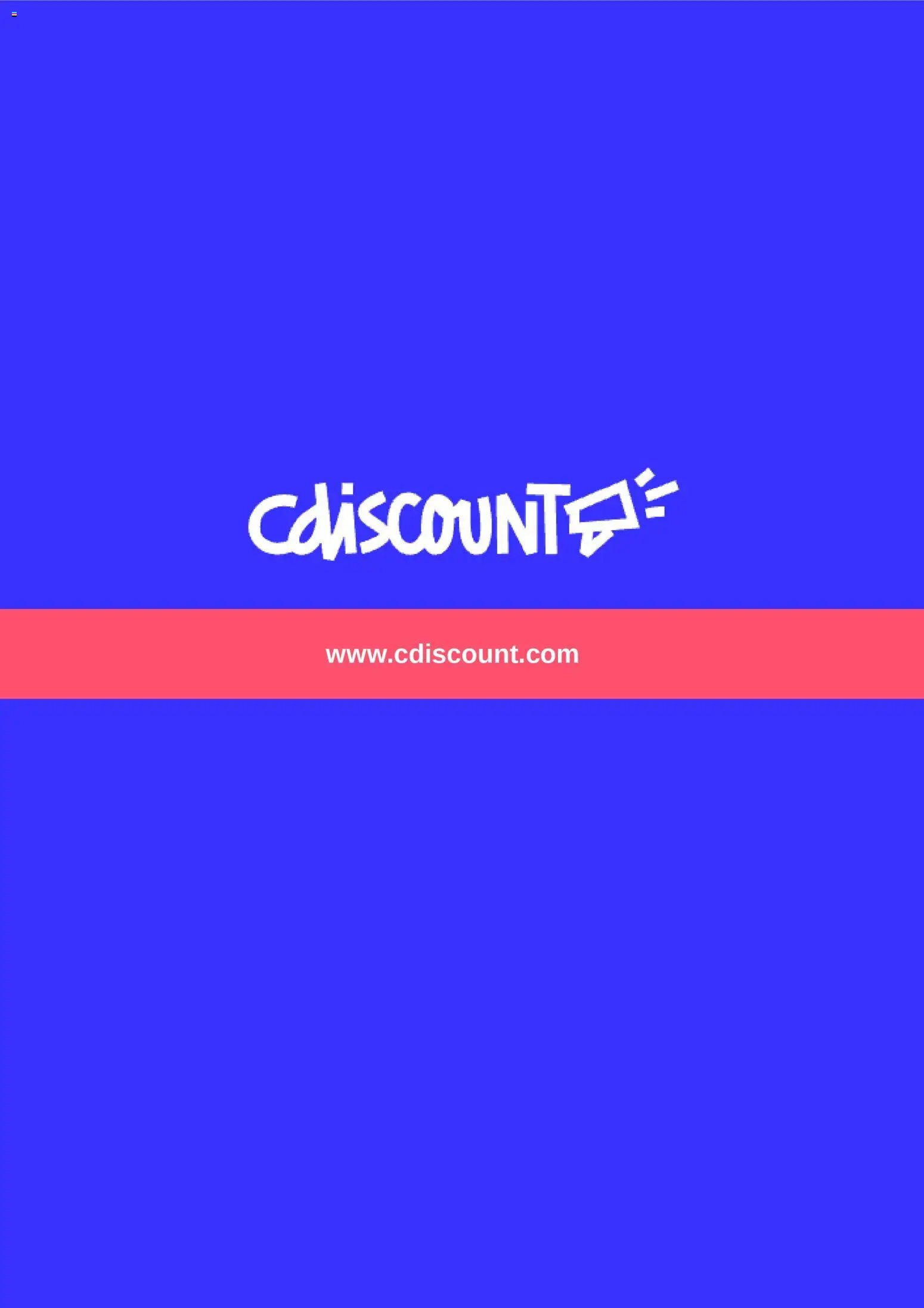 Cdiscount catalogue