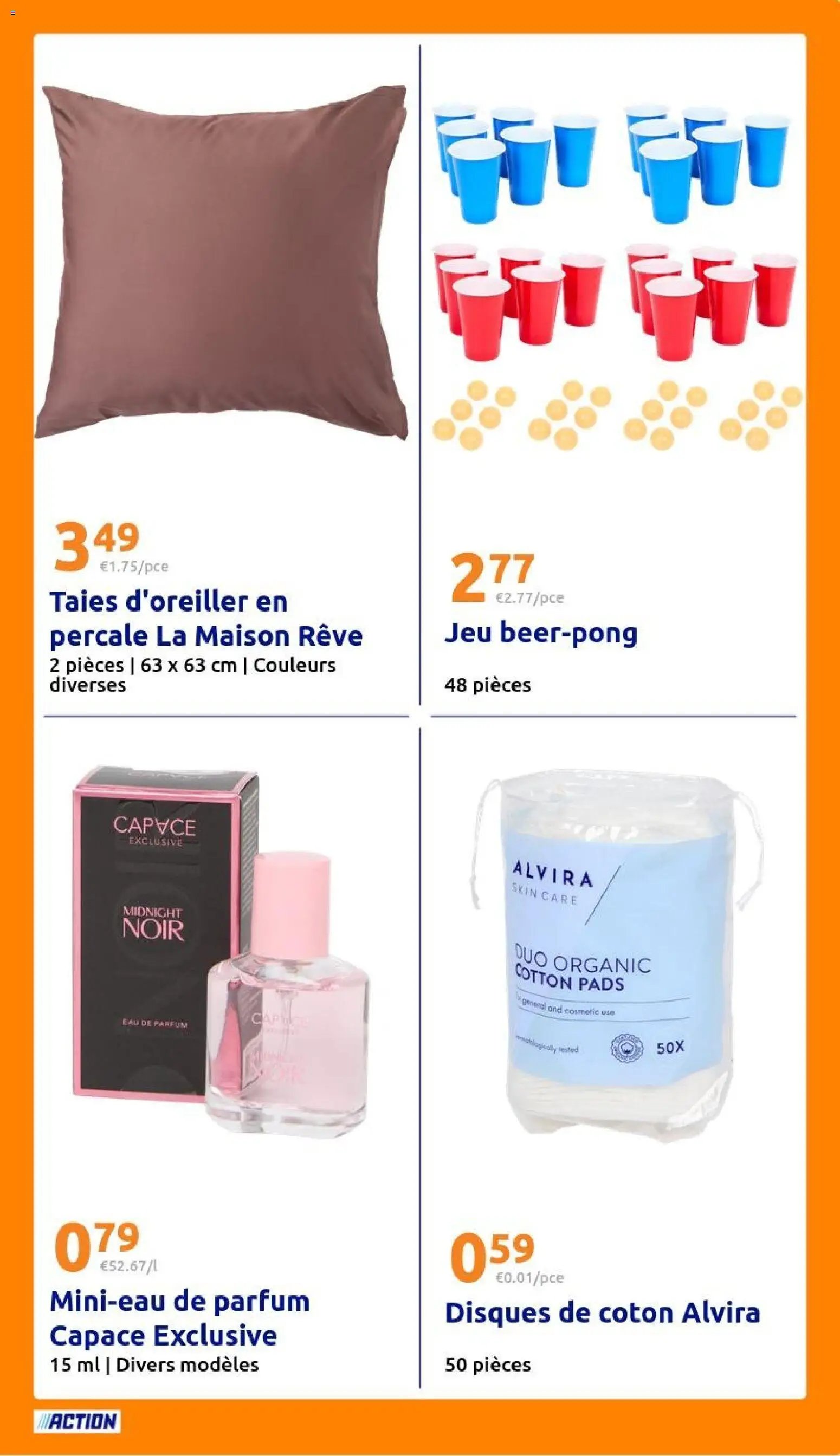Action catalogue