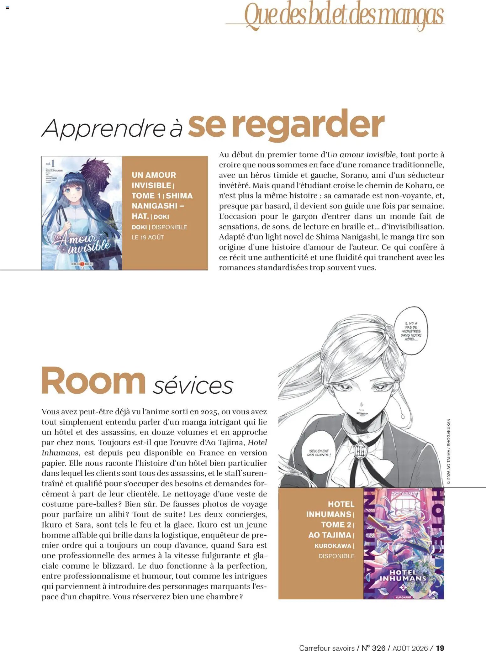 Carrefour contact Magazine