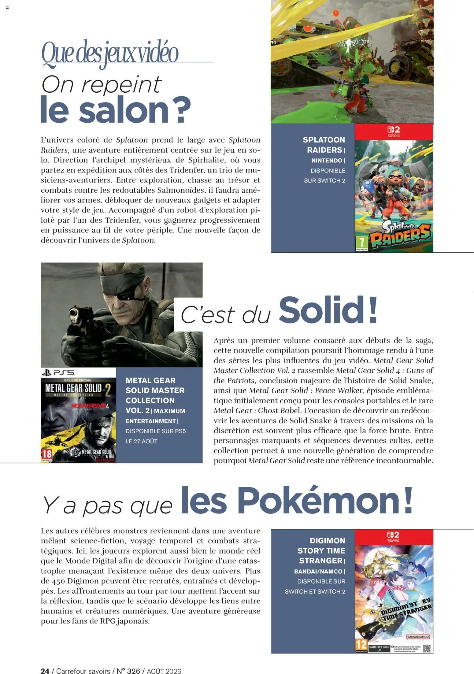 Carrefour contact Magazine
