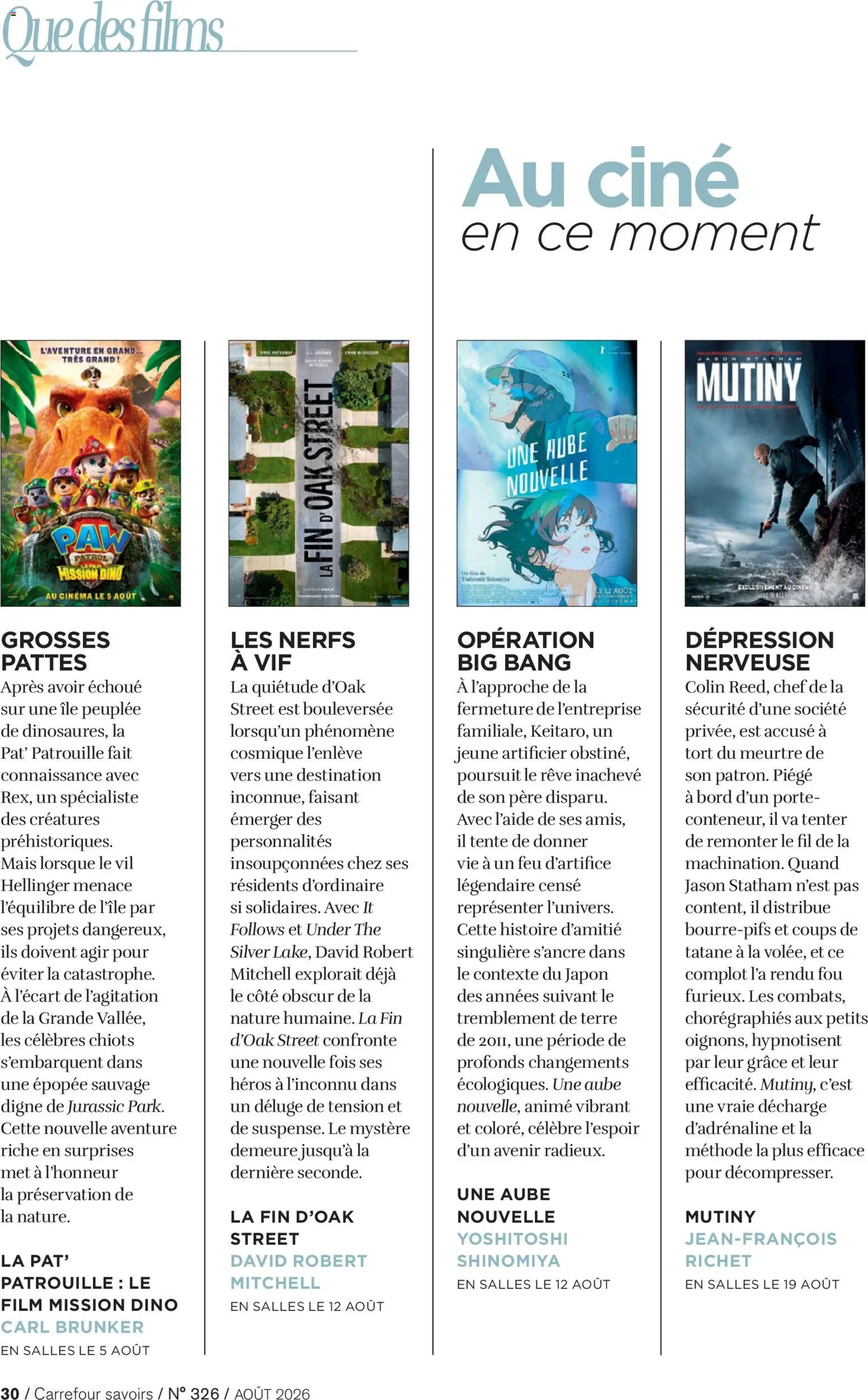 Carrefour contact Magazine