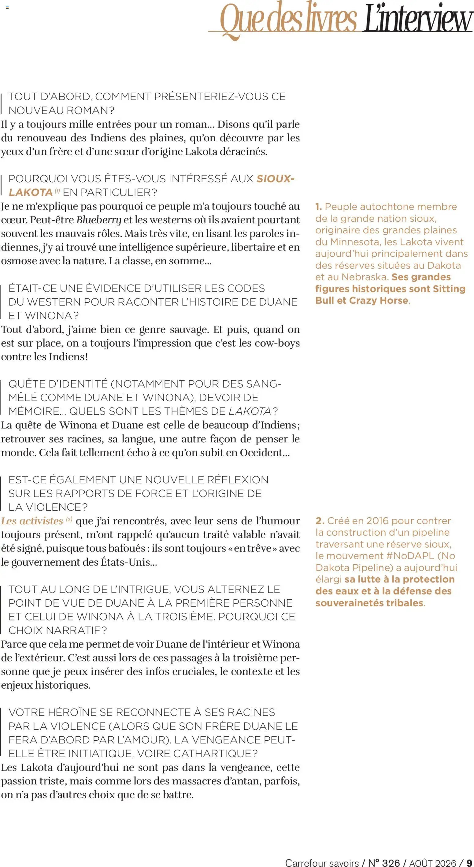 Carrefour contact Magazine