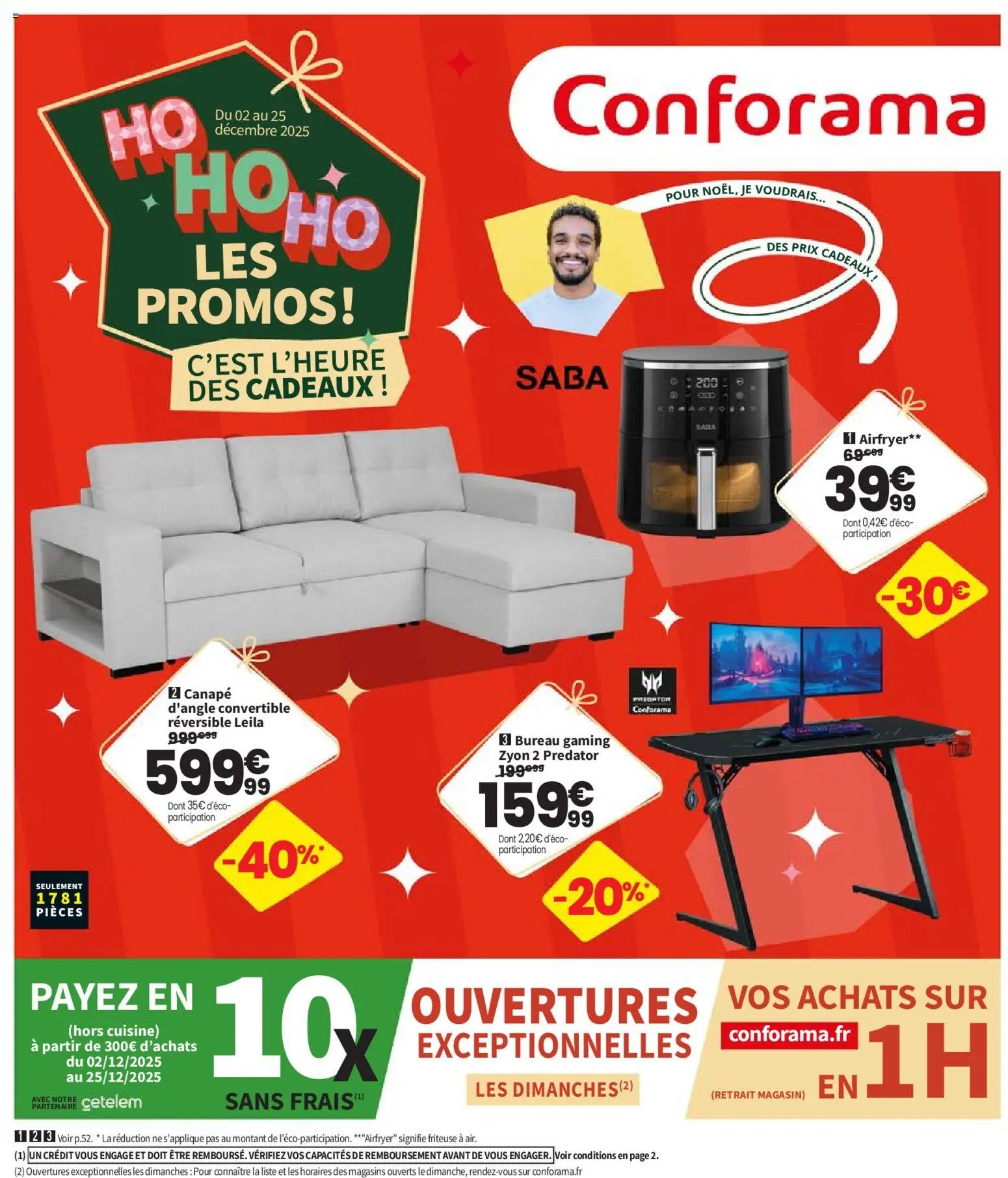 Conforama catalogue ho ho ho (2025-12-02 - 2025-12-25)