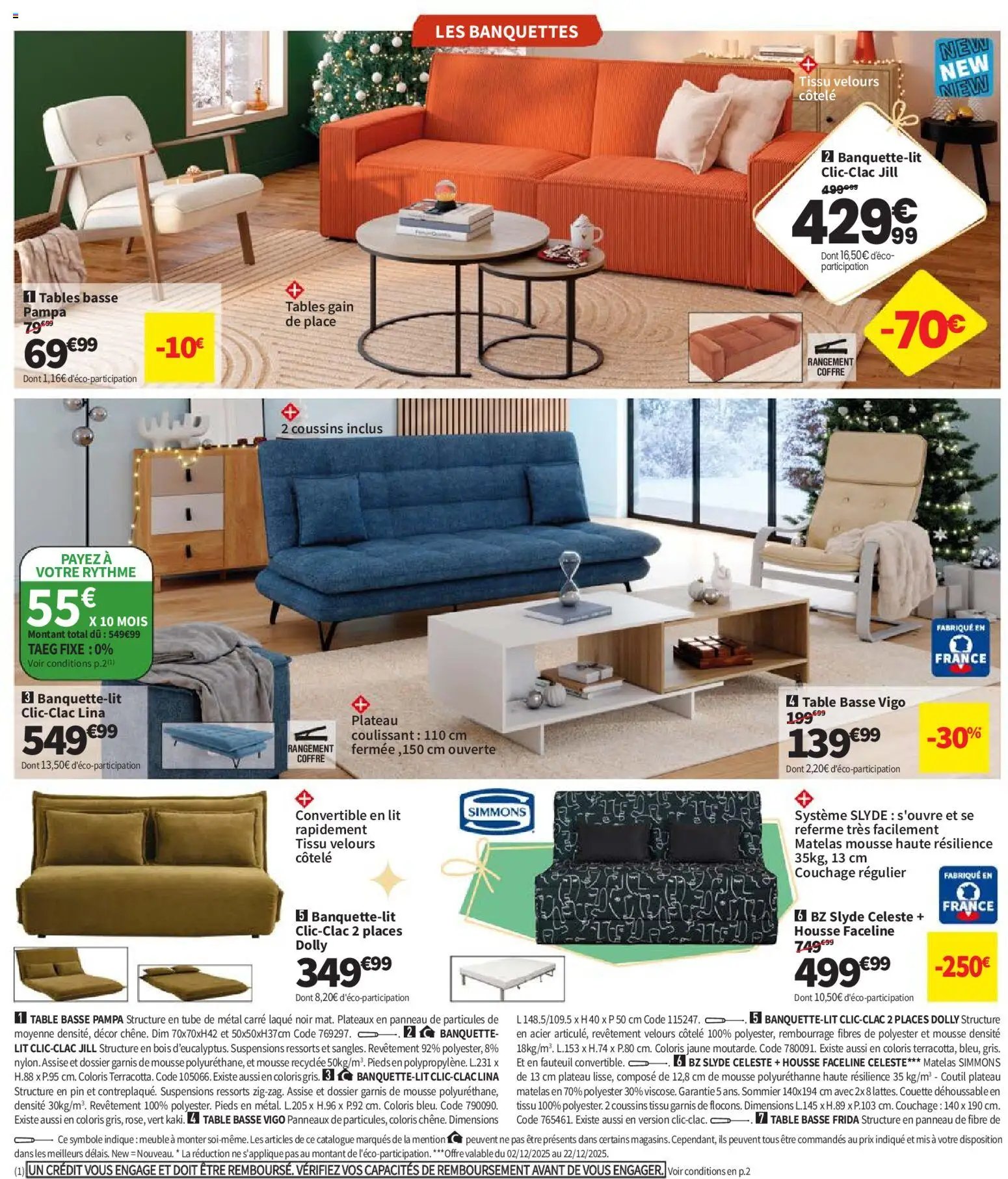 Conforama catalogue ho ho ho (2025-12-02 - 2025-12-25)