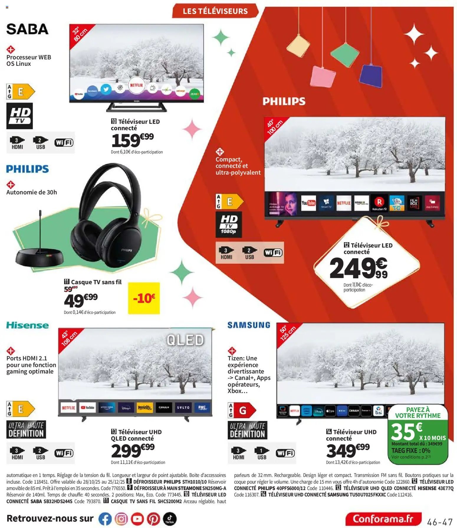 Conforama catalogue ho ho ho (2025-12-02 - 2025-12-25)