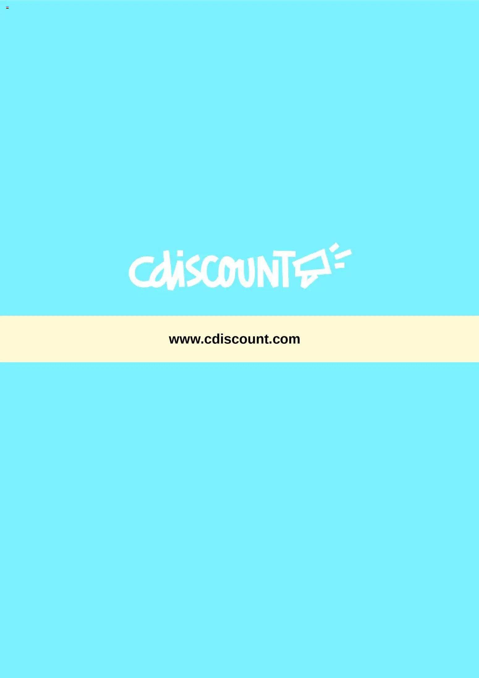 Cdiscount catalogue