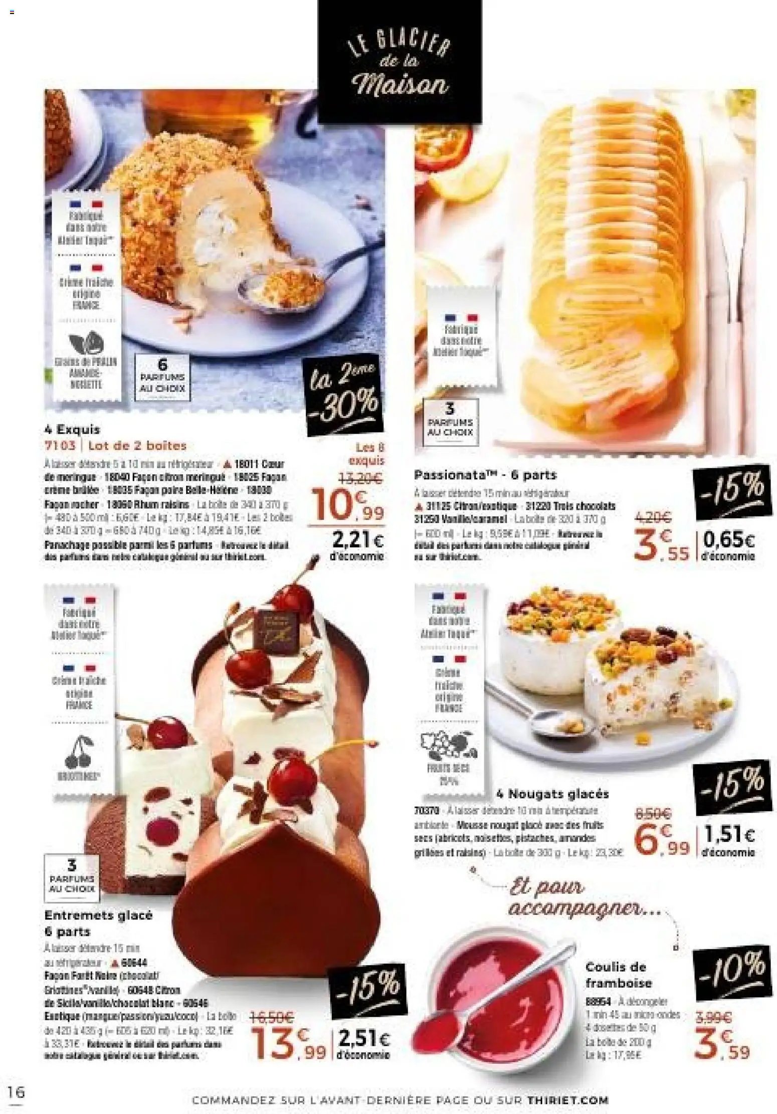 Thiriet - Catalogue Livraison 2026