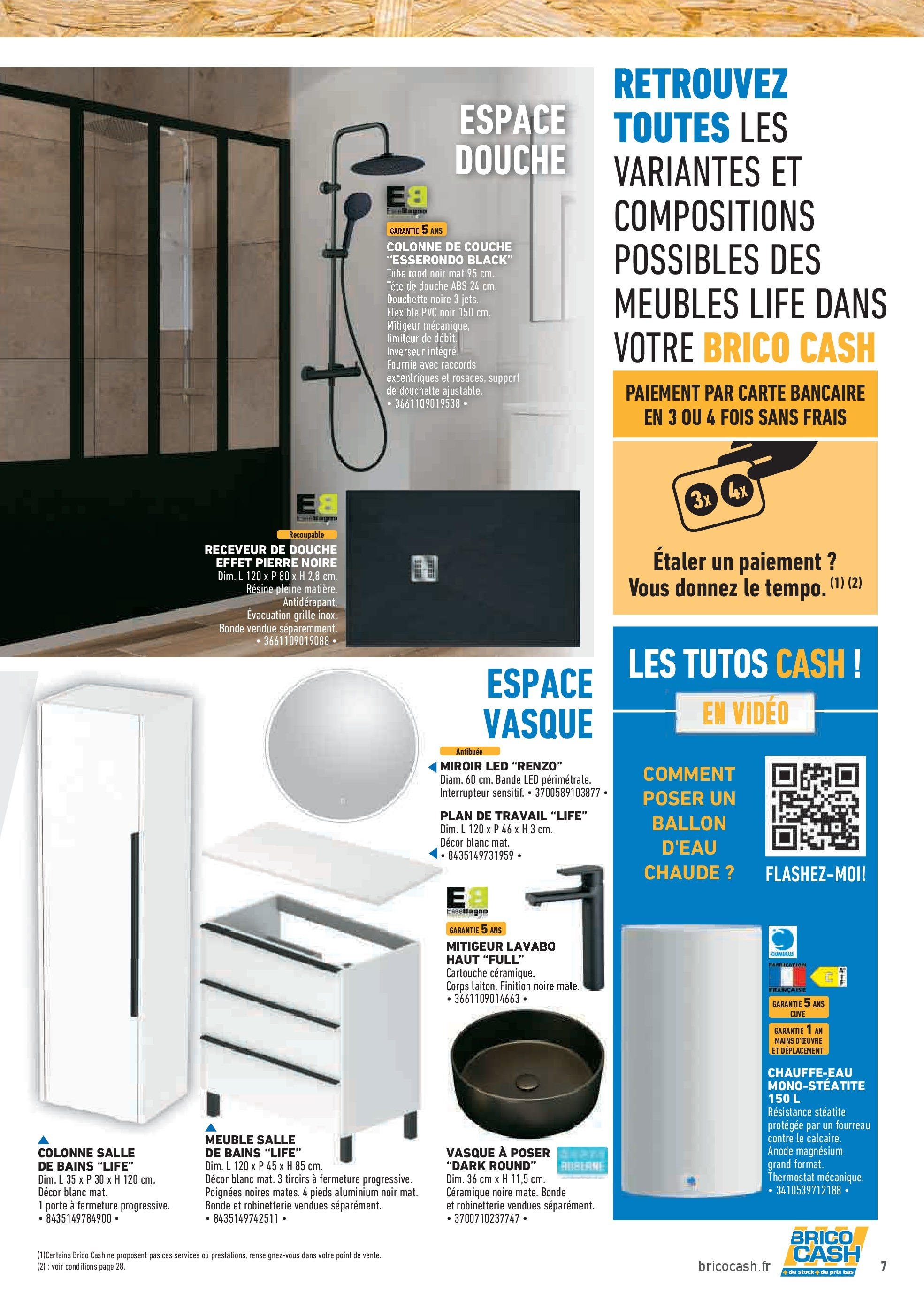Brico Cash - Repensons votre salle de bains sans vous ruiner