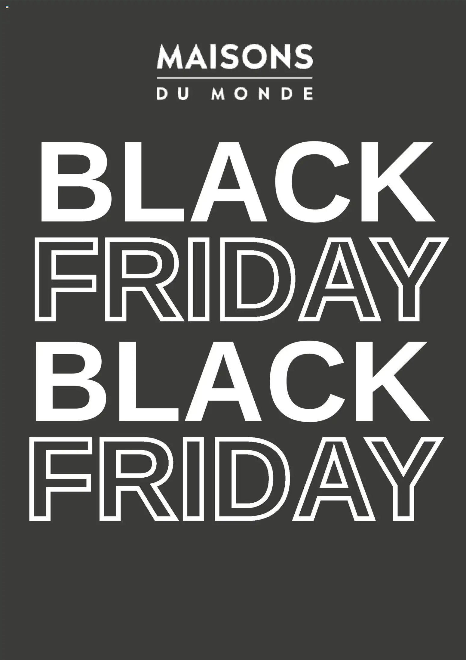 Maisons du Monde Black Friday